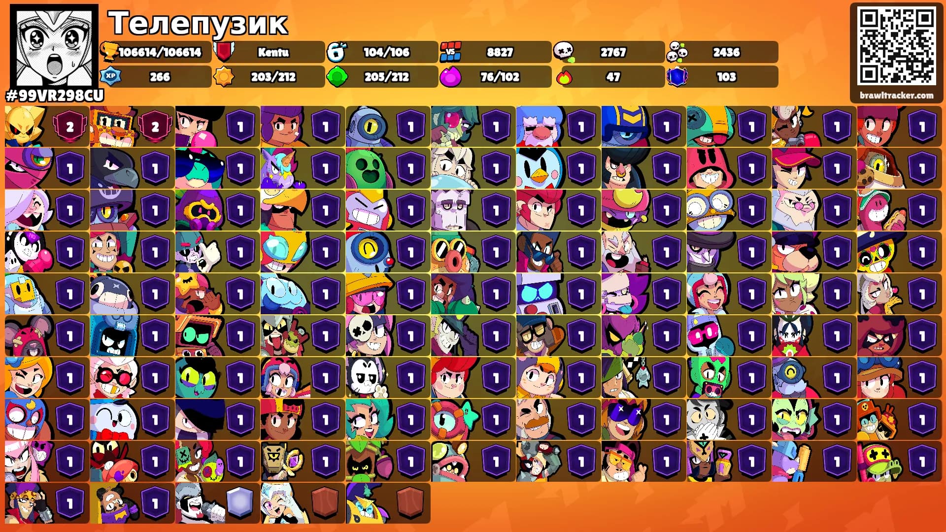 Телепузик's Ranks