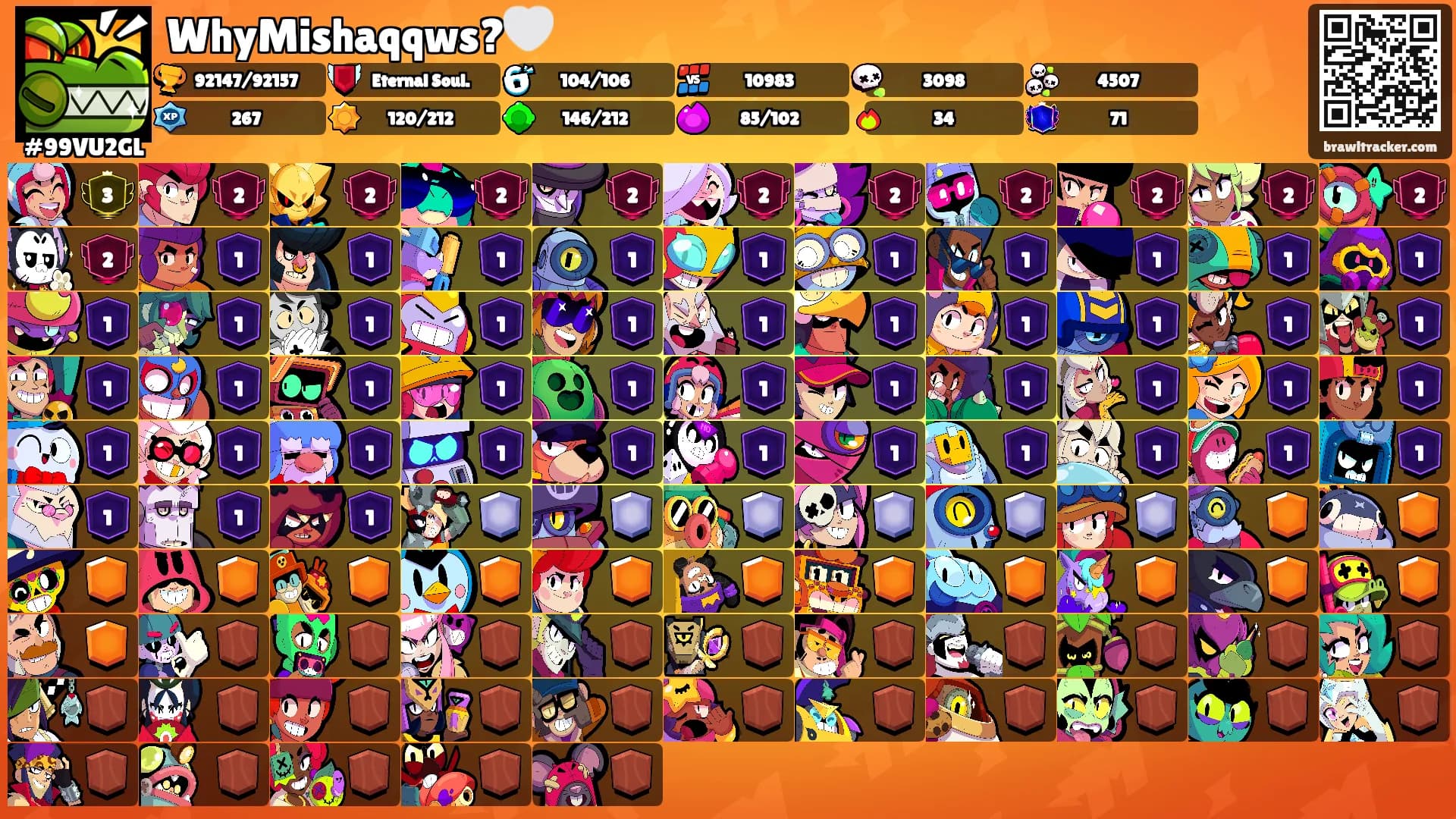WhyMishaqqws?🤍's Ranks