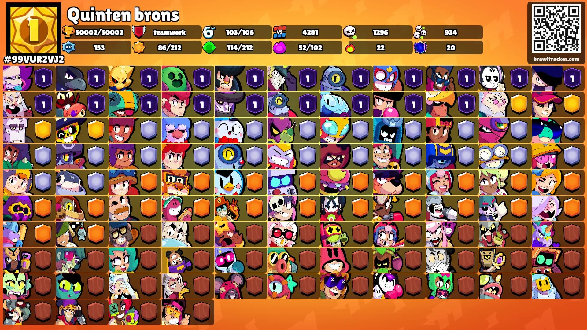 Quinten brons's Ranks