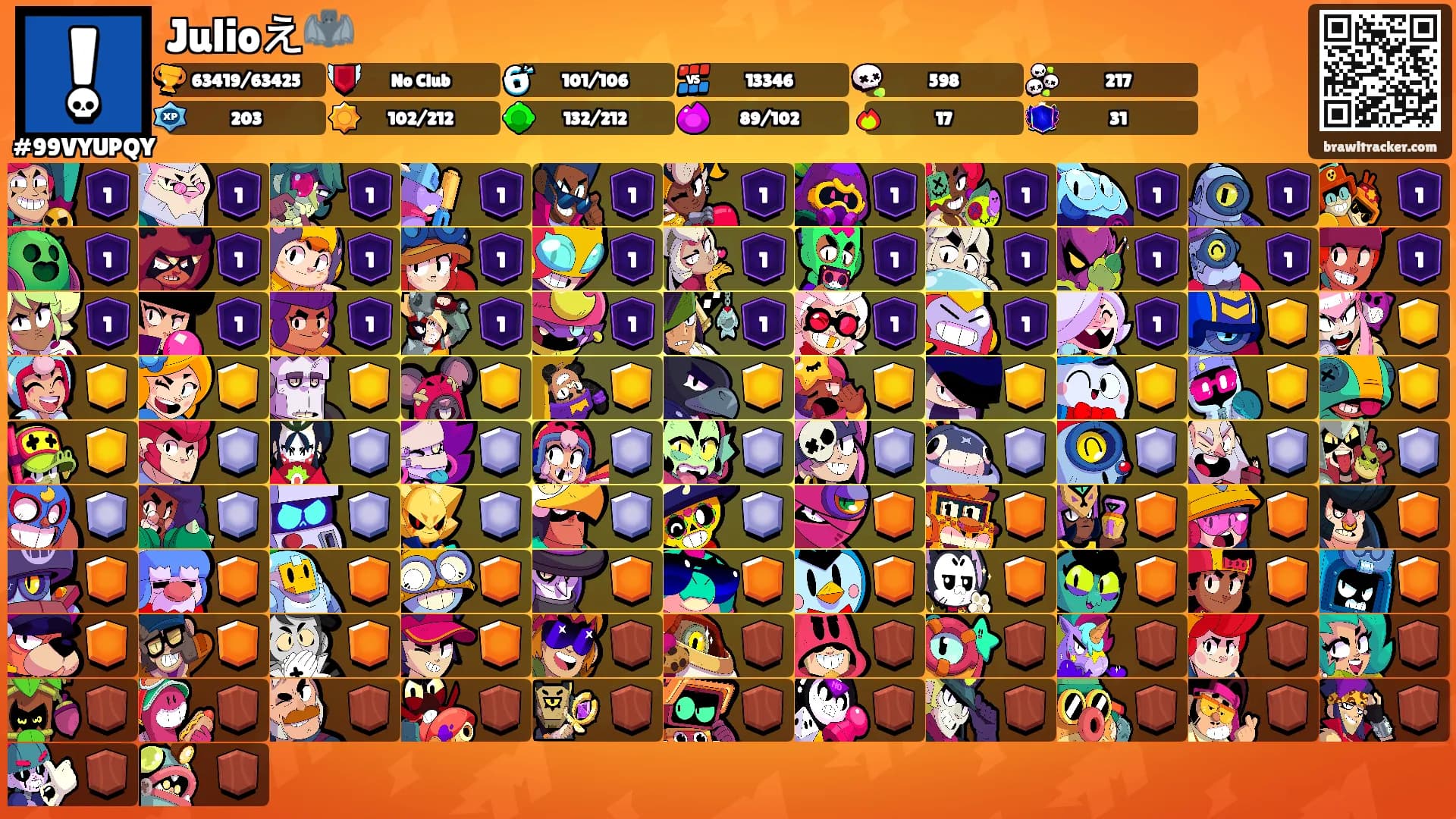 Julioえ🦇's Ranks