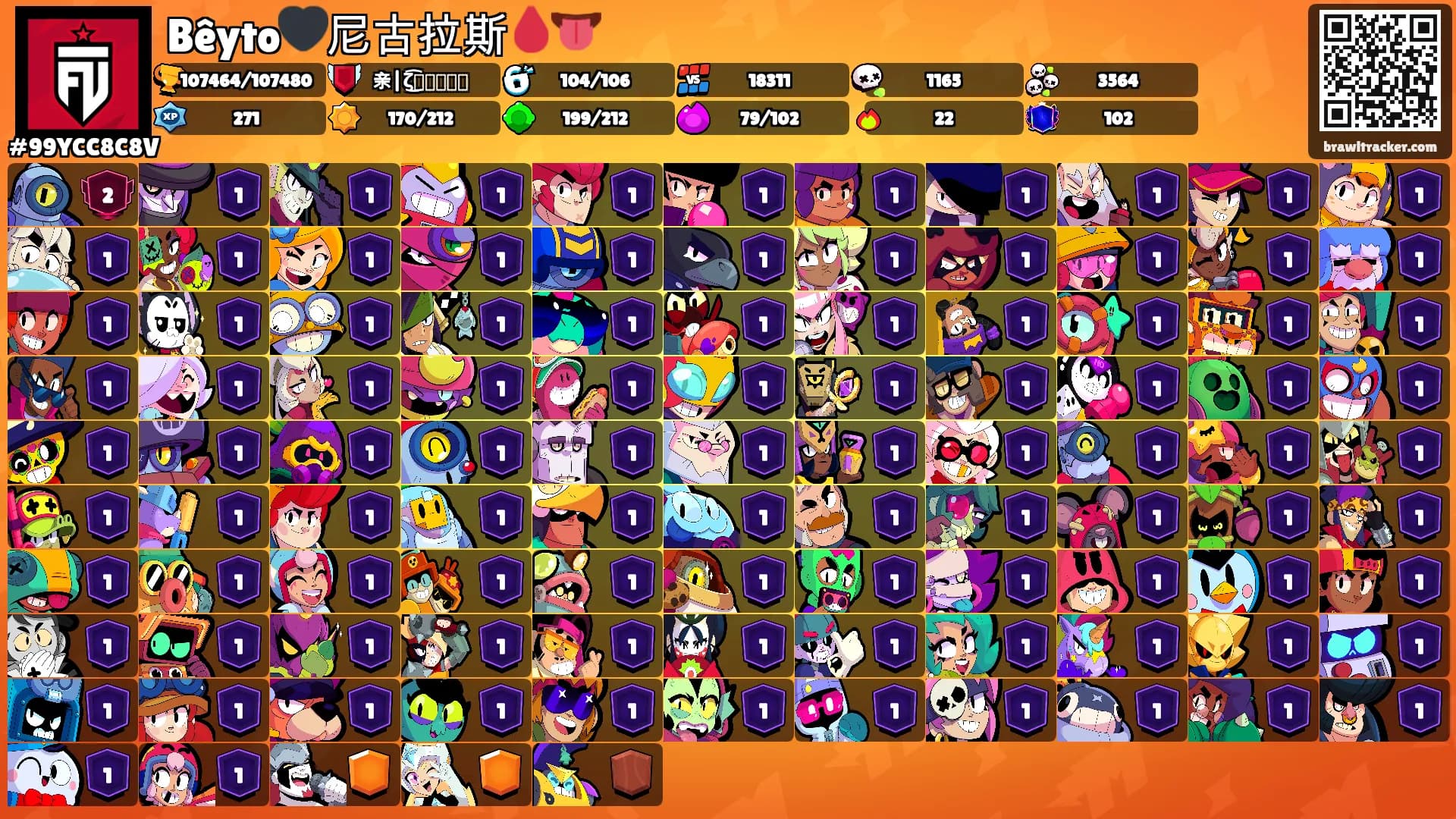 Bêyto🖤尼古拉斯🩸👅's Ranks