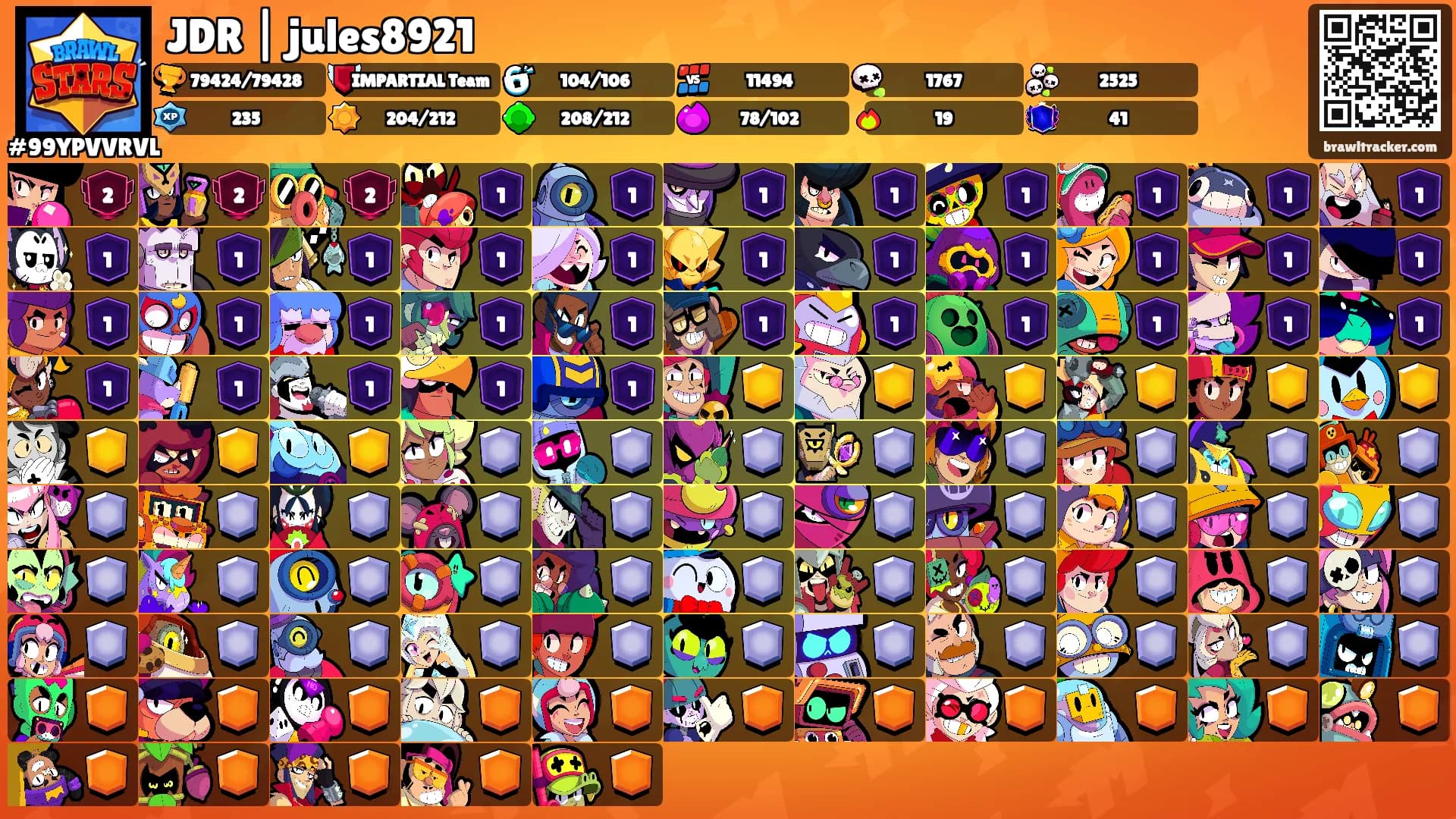 JDR | jules8921's Ranks