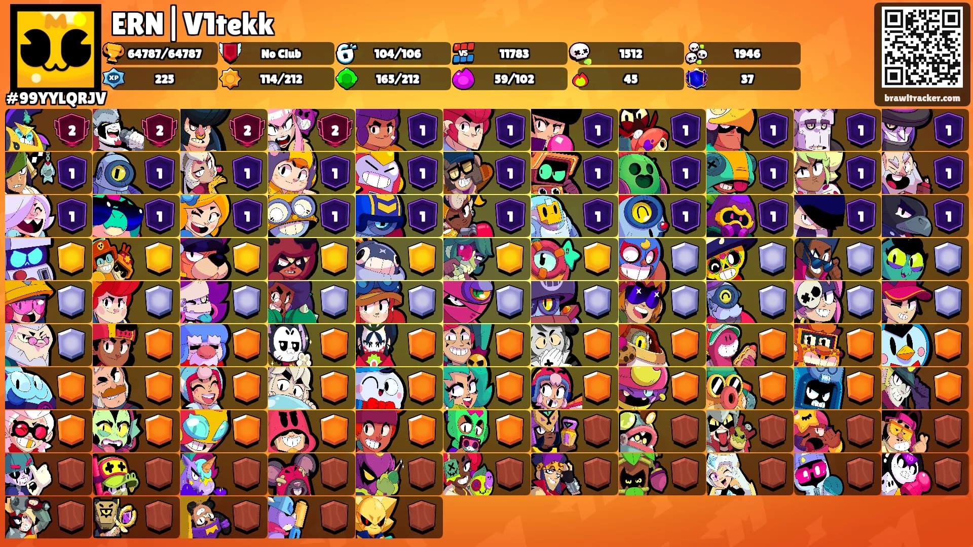 ERN|V1tekk's Ranks
