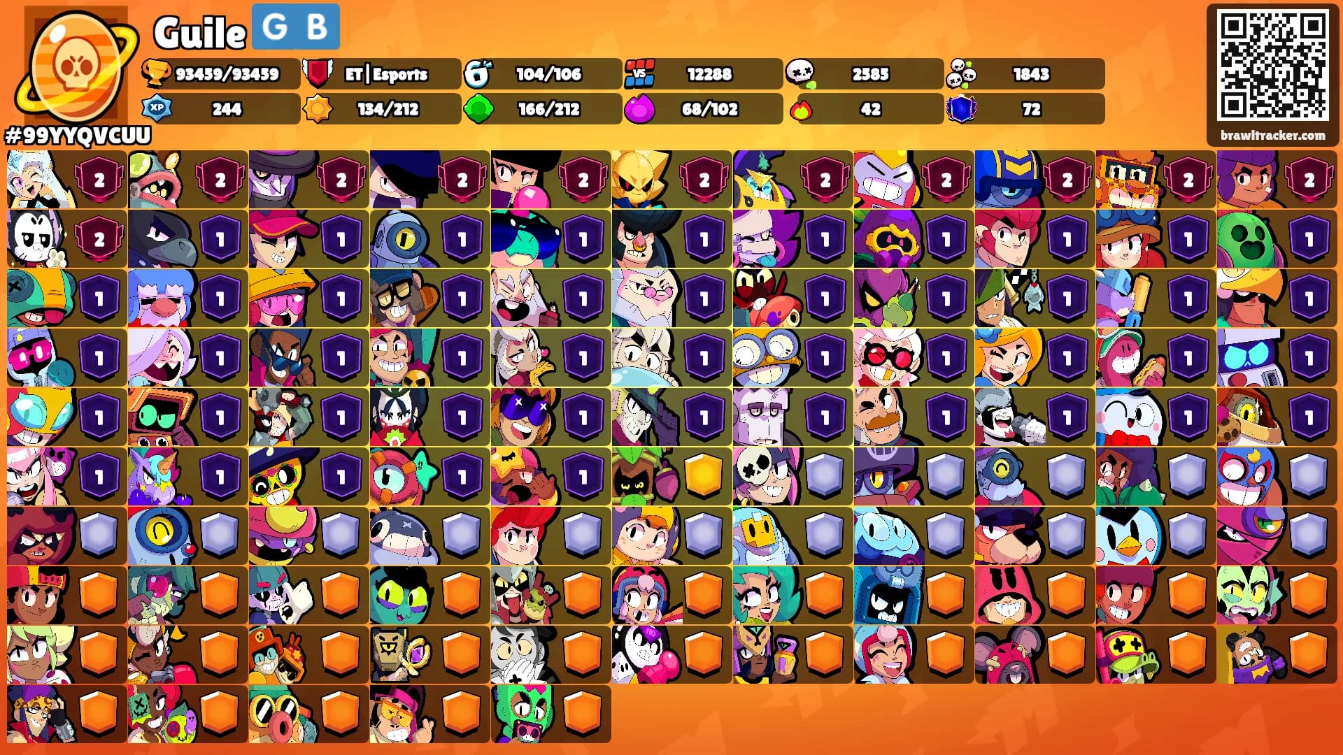 Guile 🇬🇧's Ranks