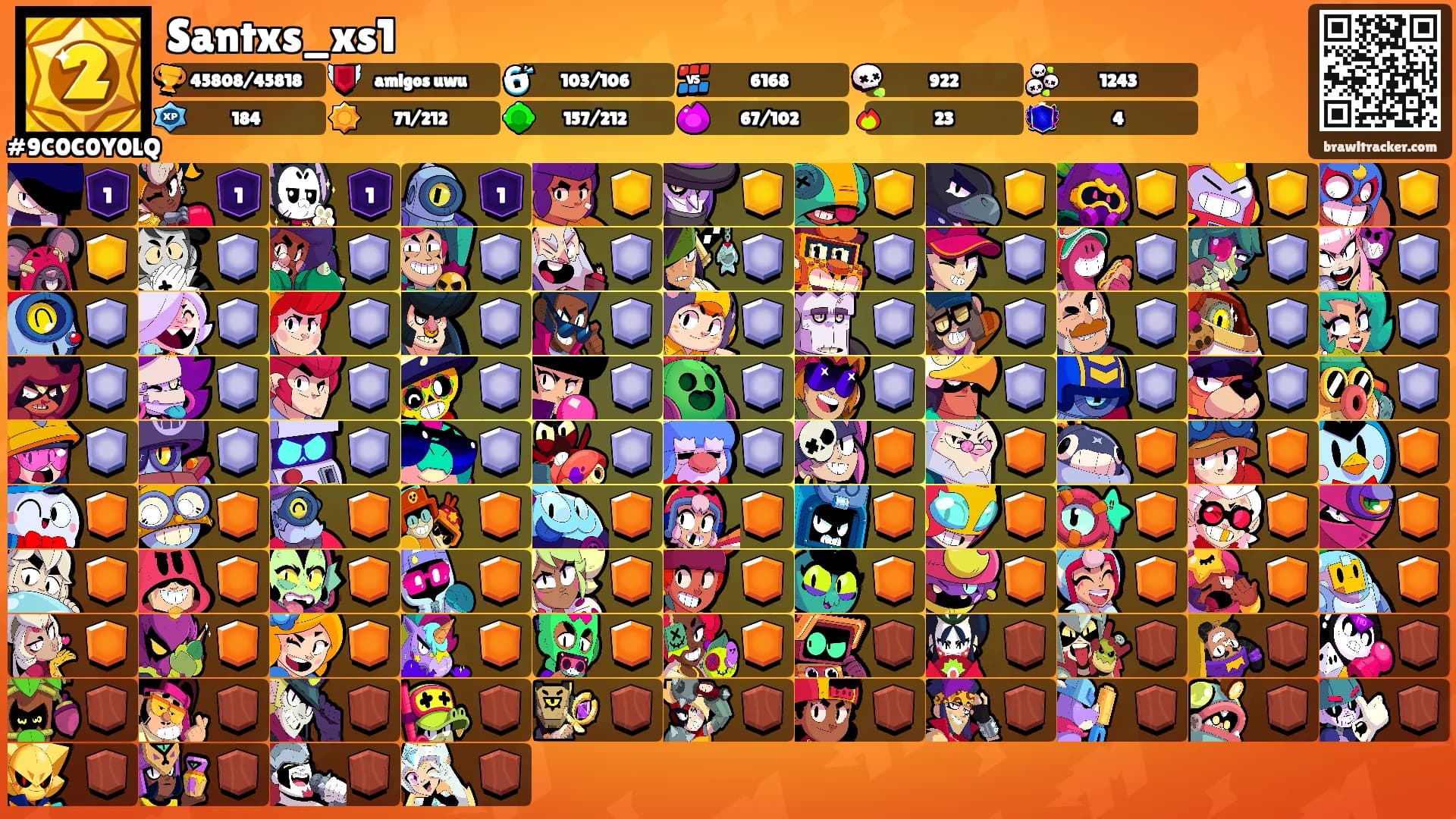 Santxs_xs1's Ranks