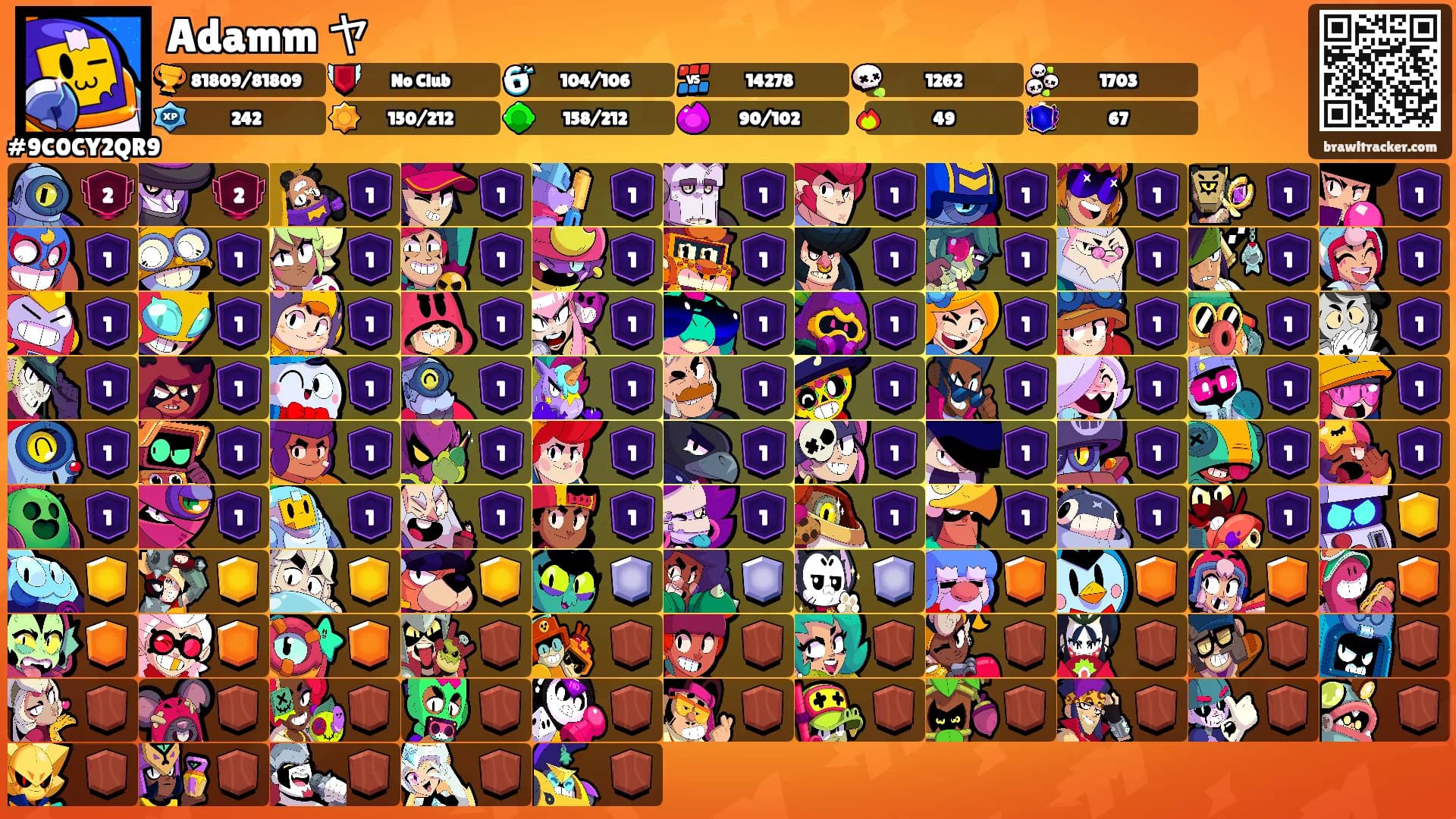 Adamm ヤ's Ranks