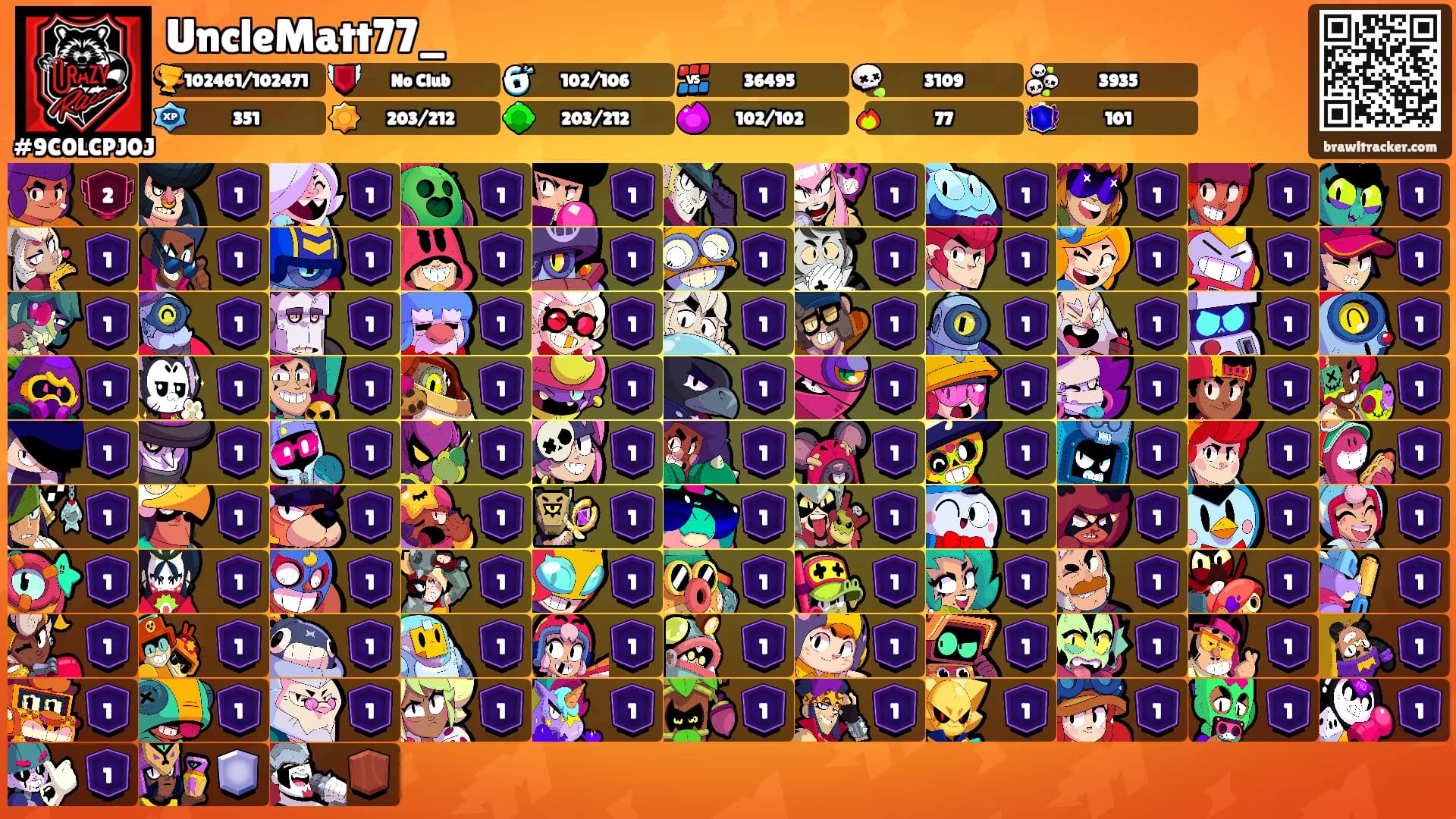 UncleMatt77_'s Ranks