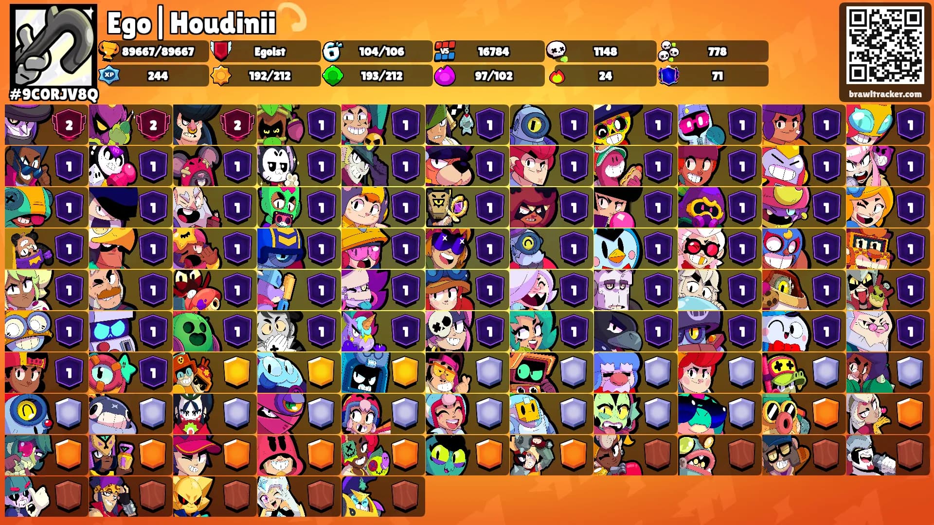 Ego|Houdinii💫's Ranks