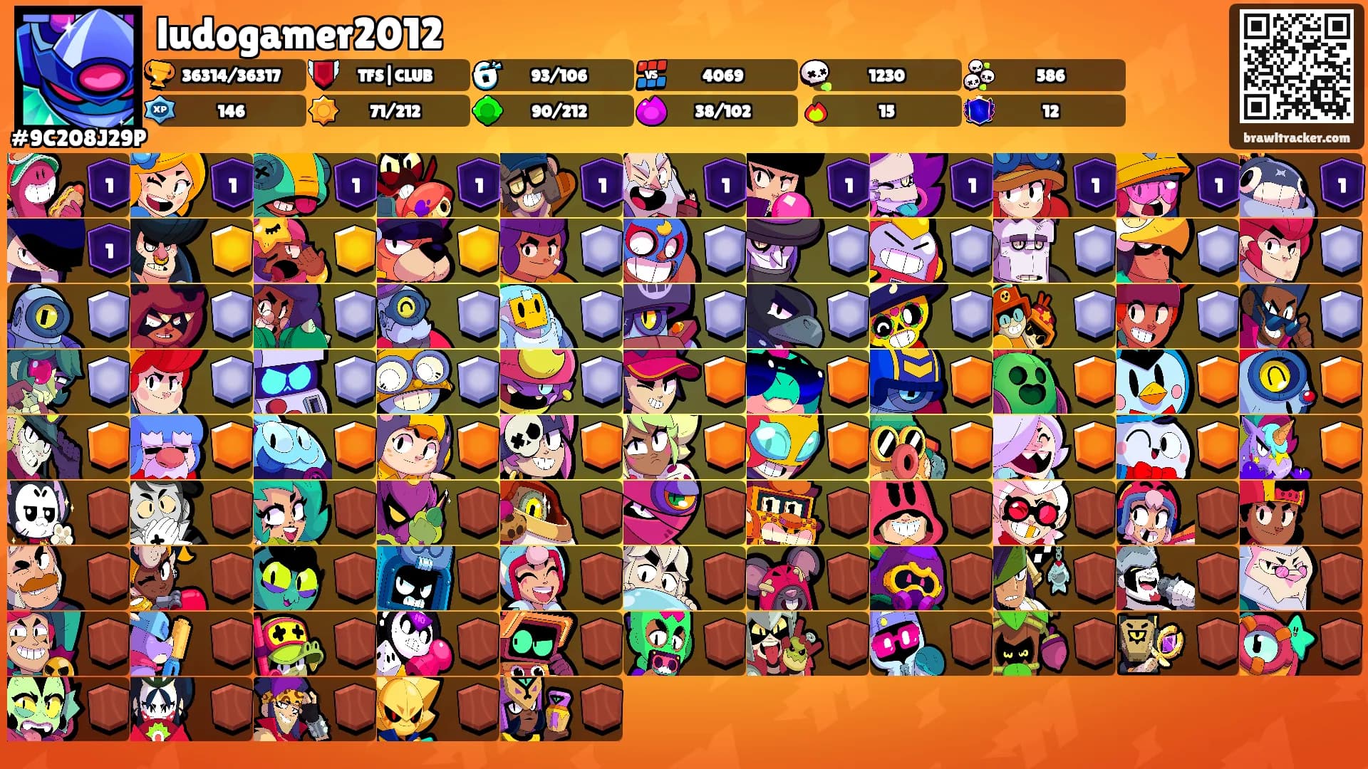 ludogamer2012's Ranks