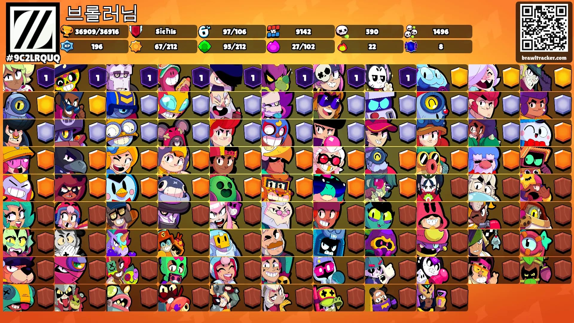 브롤러님's Ranks