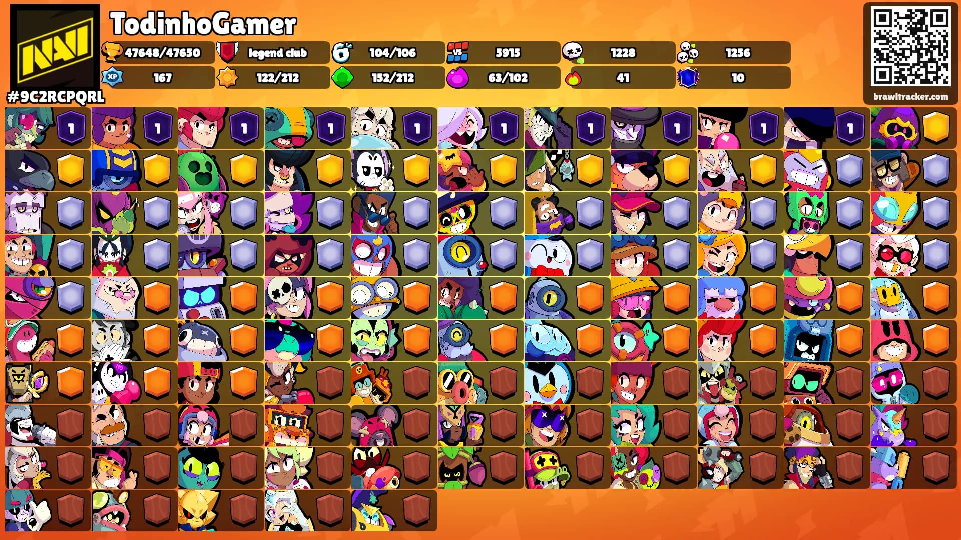 TodinhoGamer's Ranks