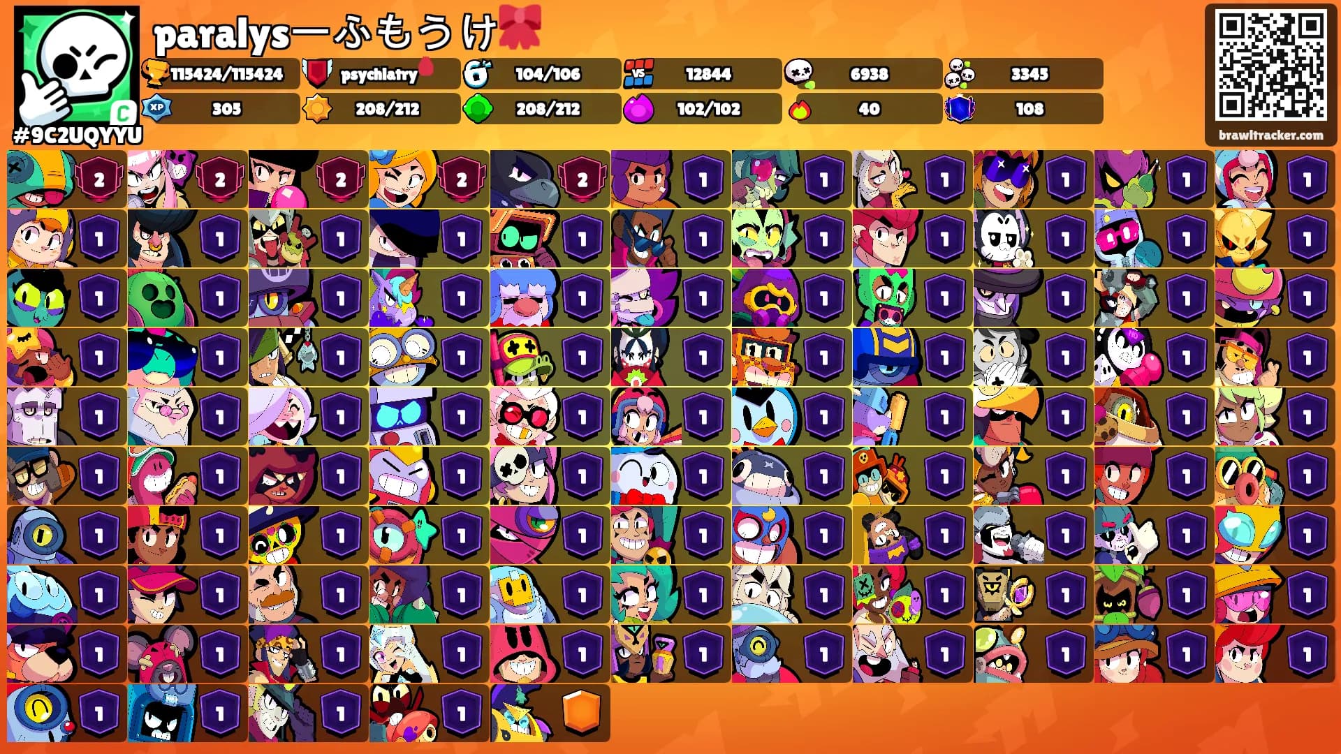 paralysーふもうけ🎀's Ranks
