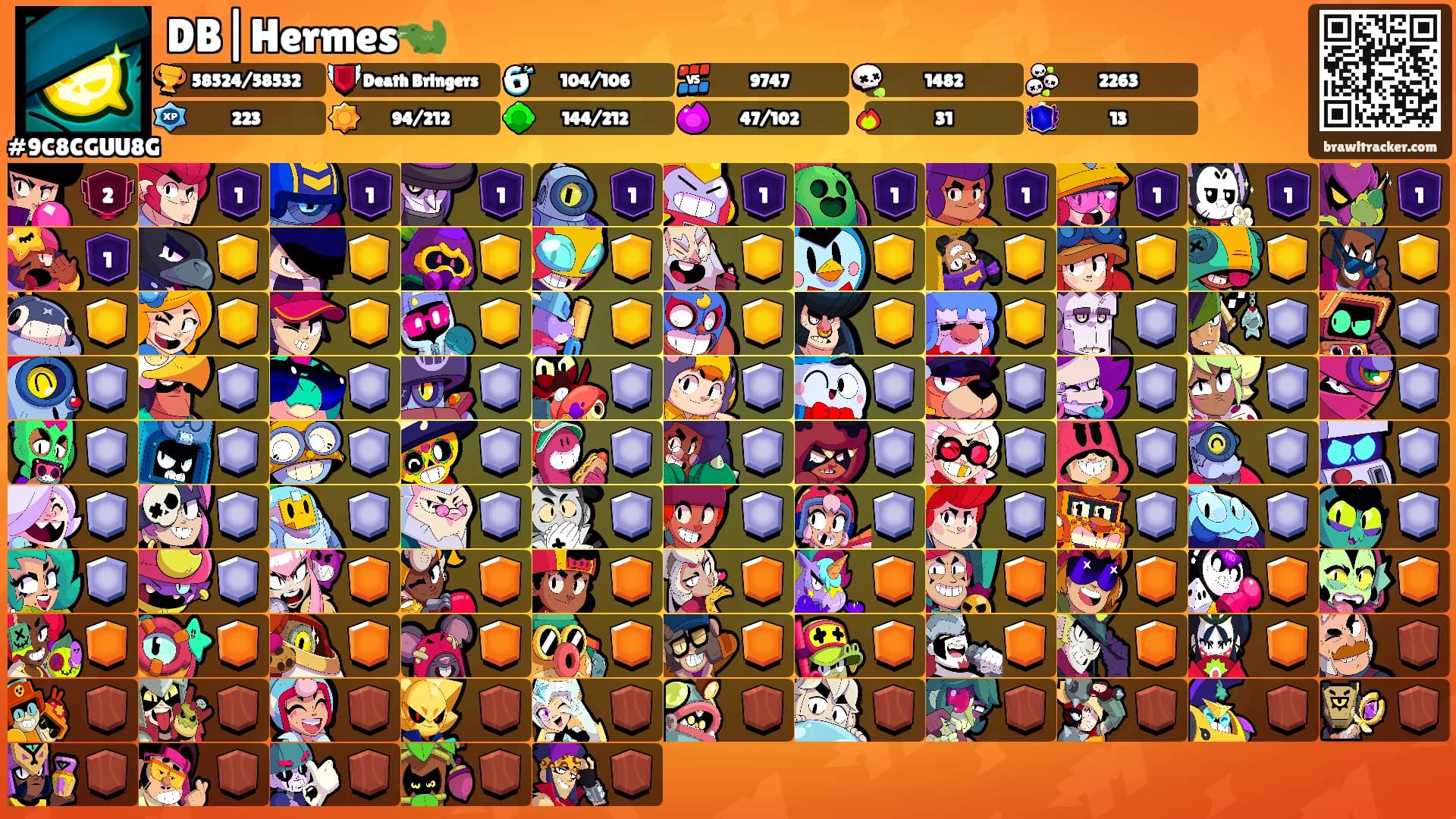 DB|Hermes🐊's Ranks