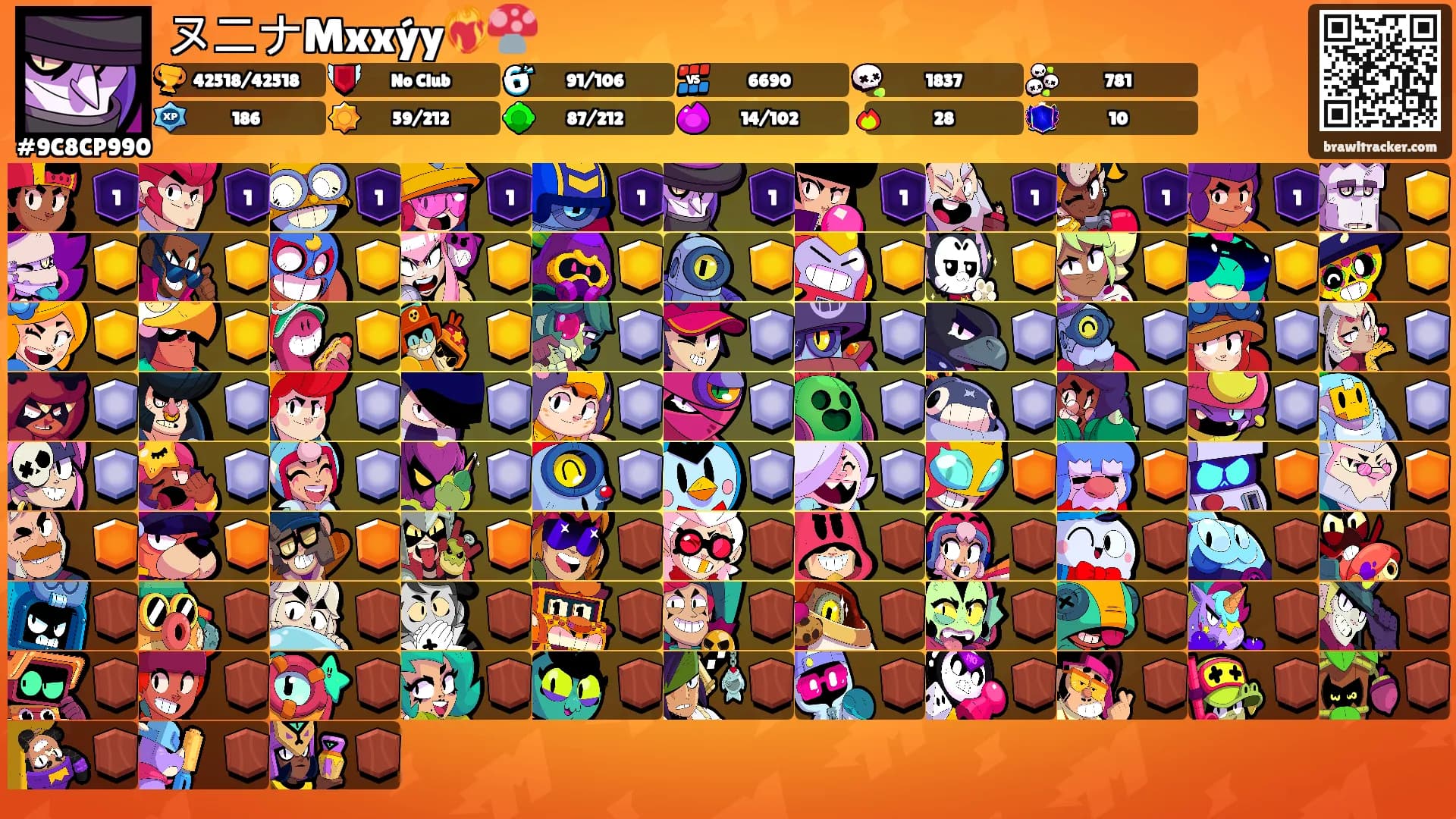 ヌニナMxxýy❤️‍🔥🍄's Ranks