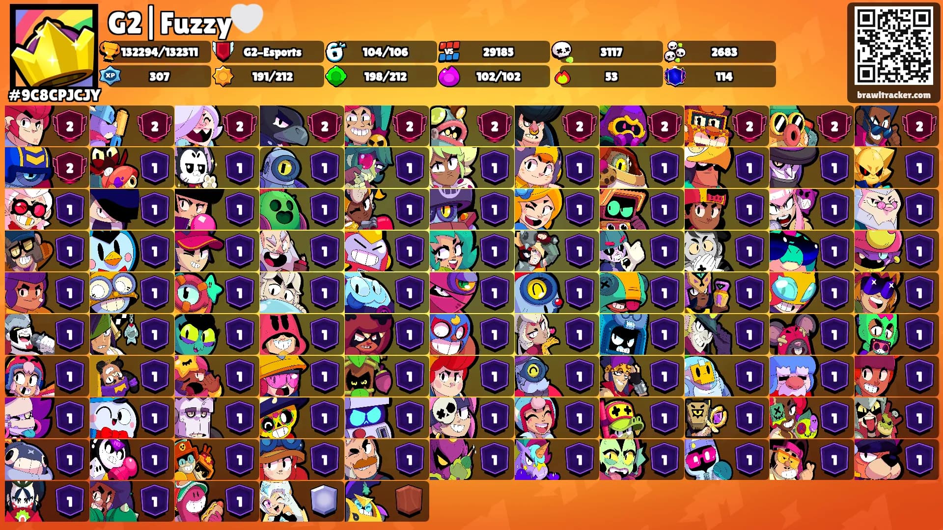 G2|Fuzzy🤍's Ranks