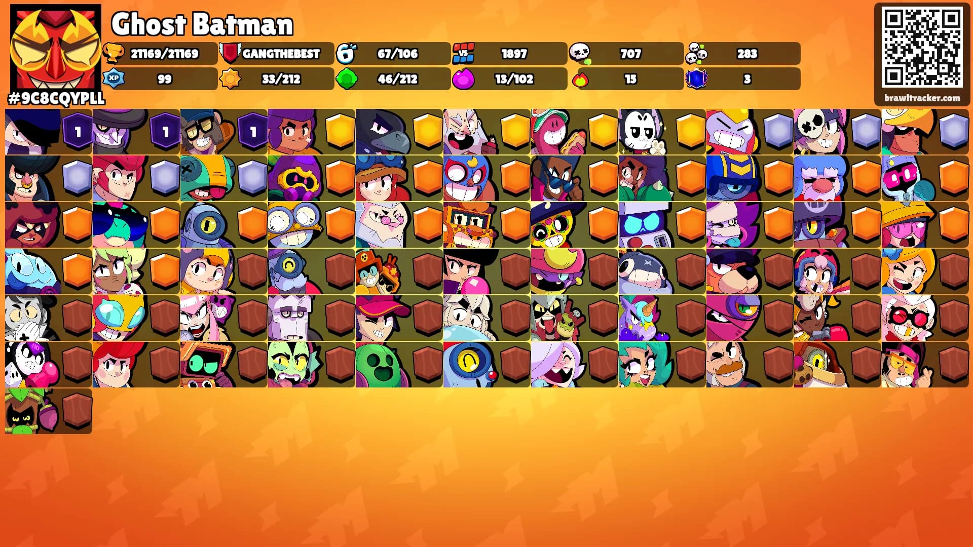 Ghost Batman's Ranks