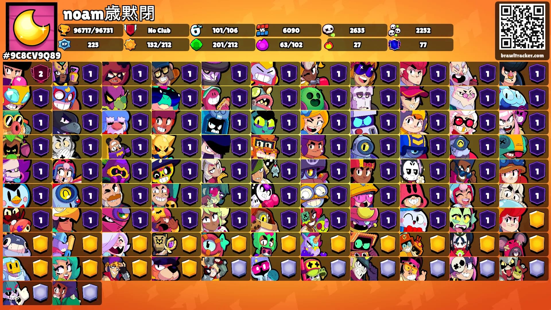 noam歳黙閉's Ranks