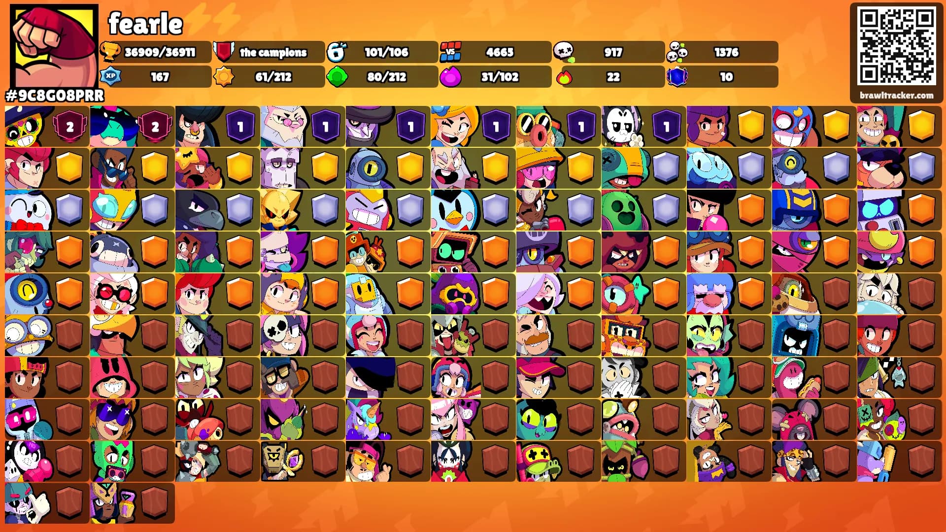 fearle⚡️⚡️'s Ranks