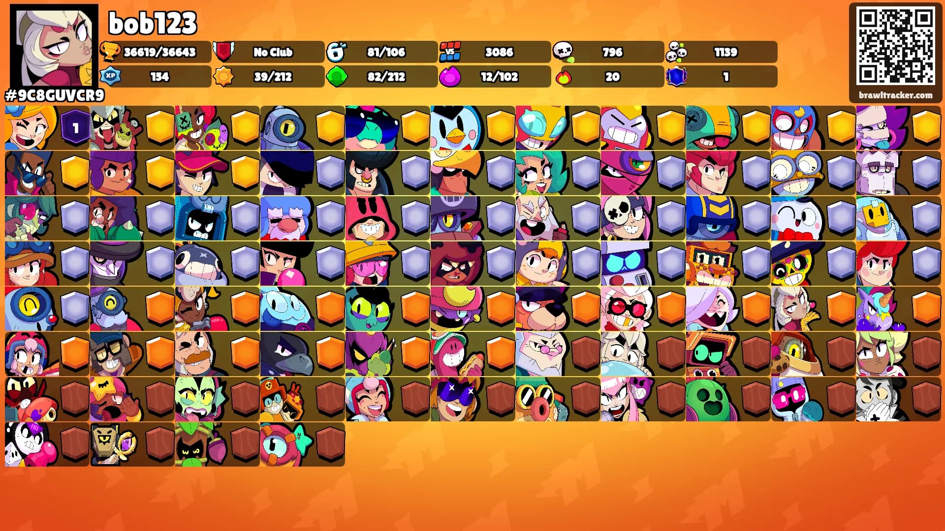 bob123's Ranks