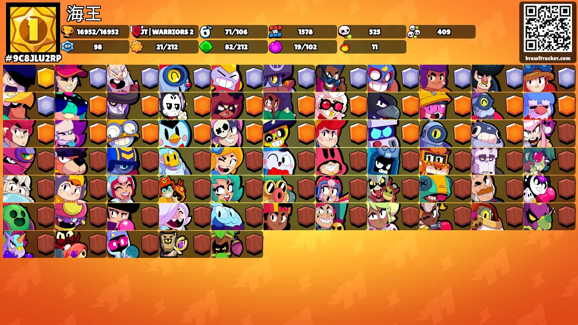 海王's Ranks
