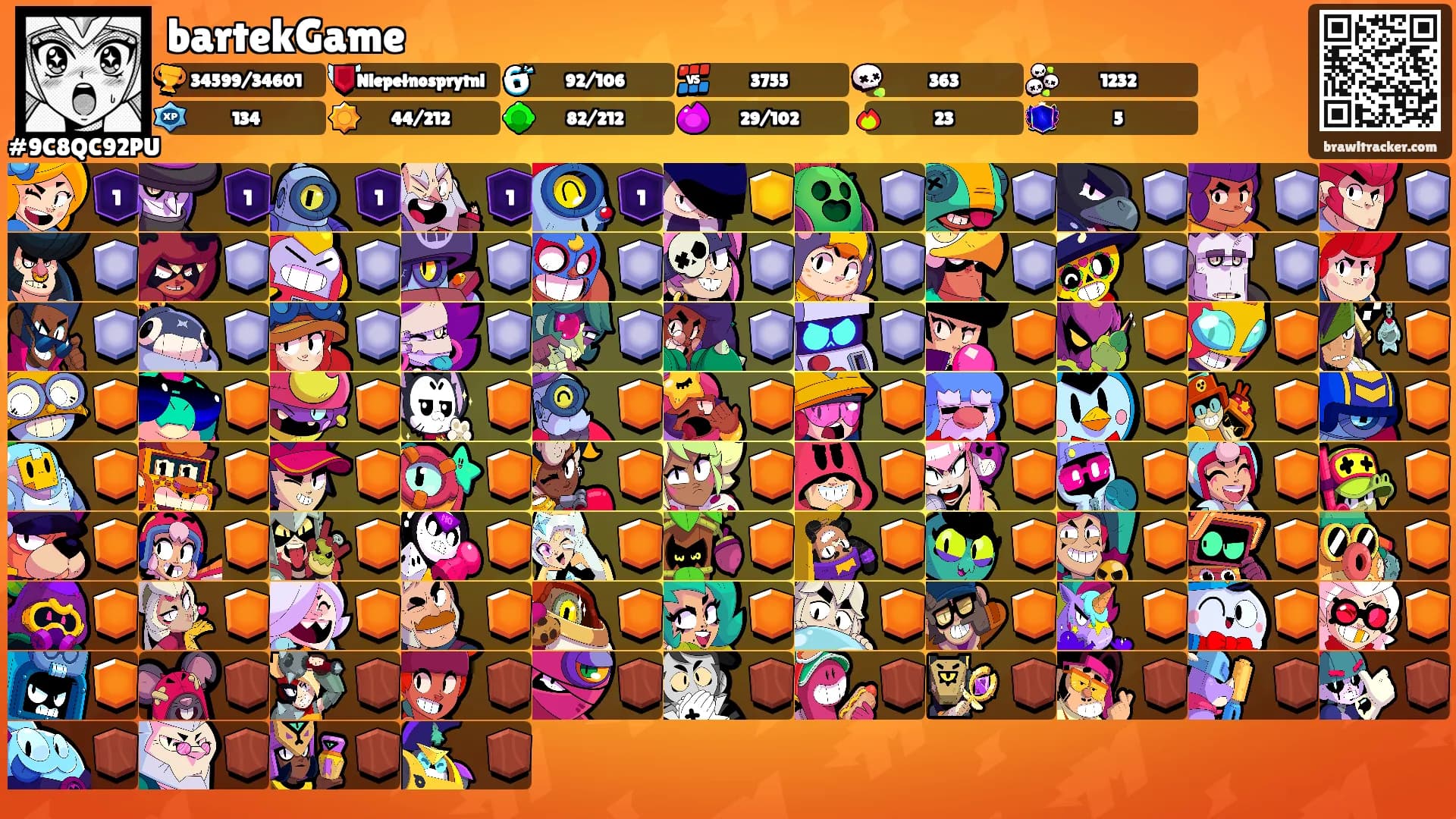 bartekGame's Ranks