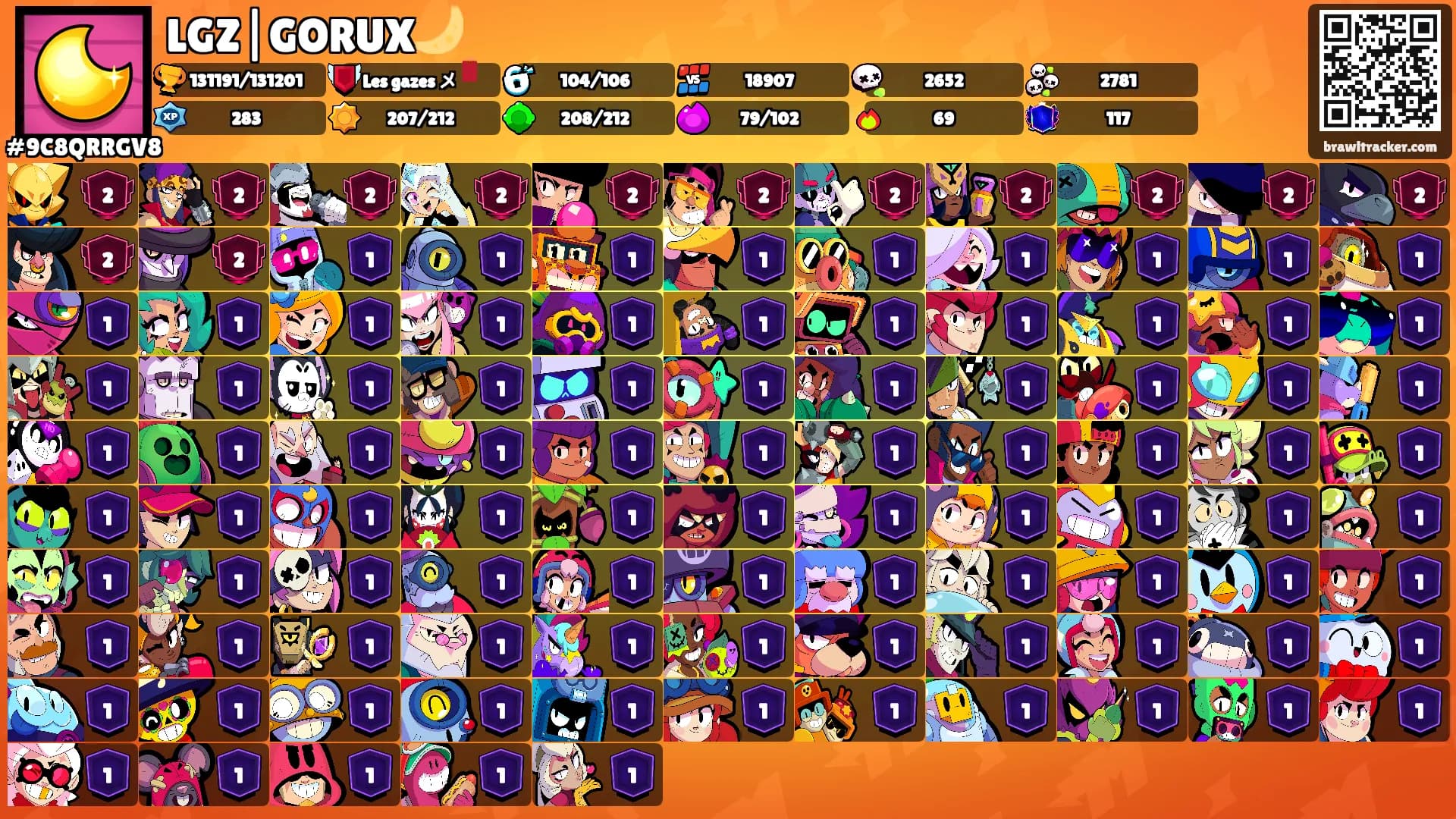 LGZ|GORUX🌙's Ranks