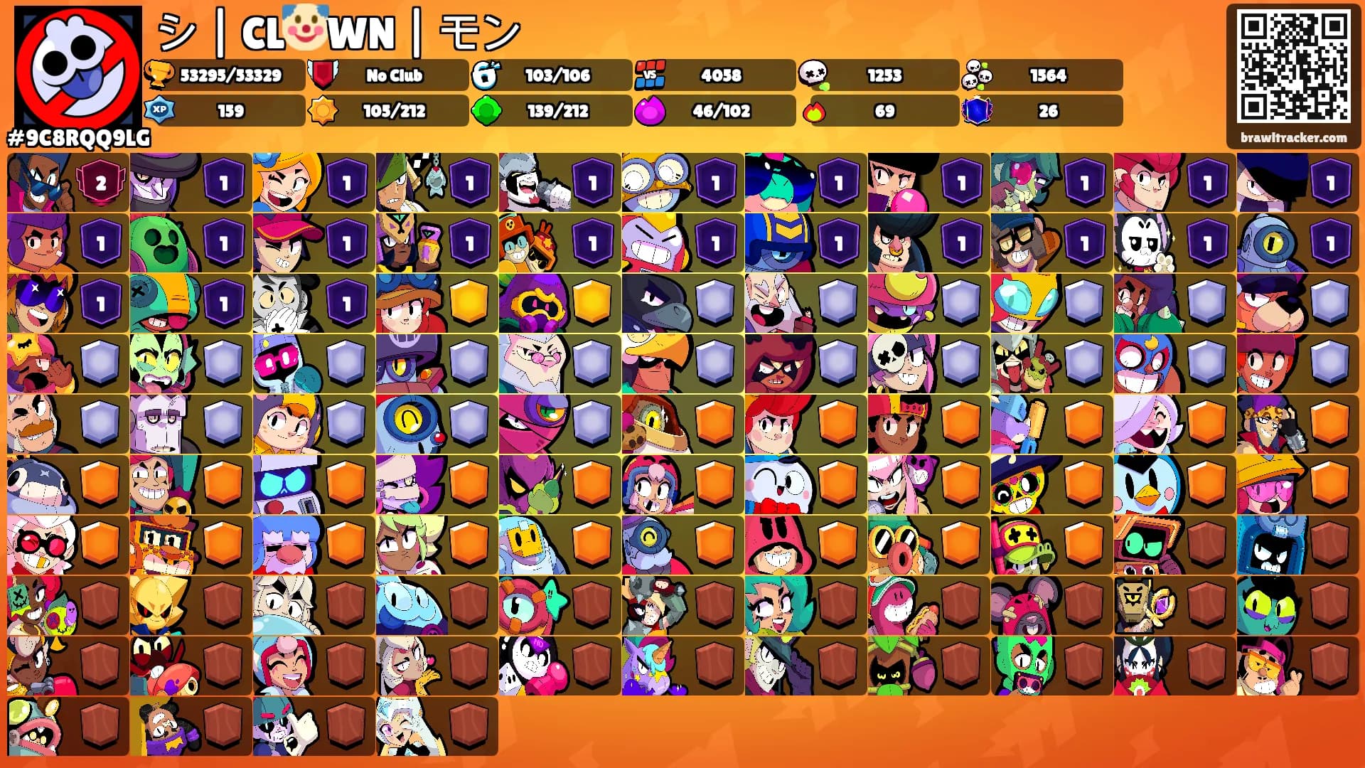 シ | CL🤡WN | モン's Ranks