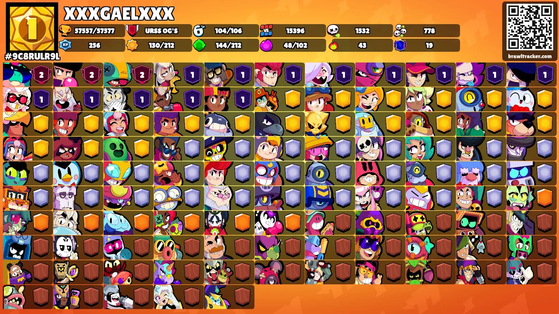 XXXGAELXXX's Ranks