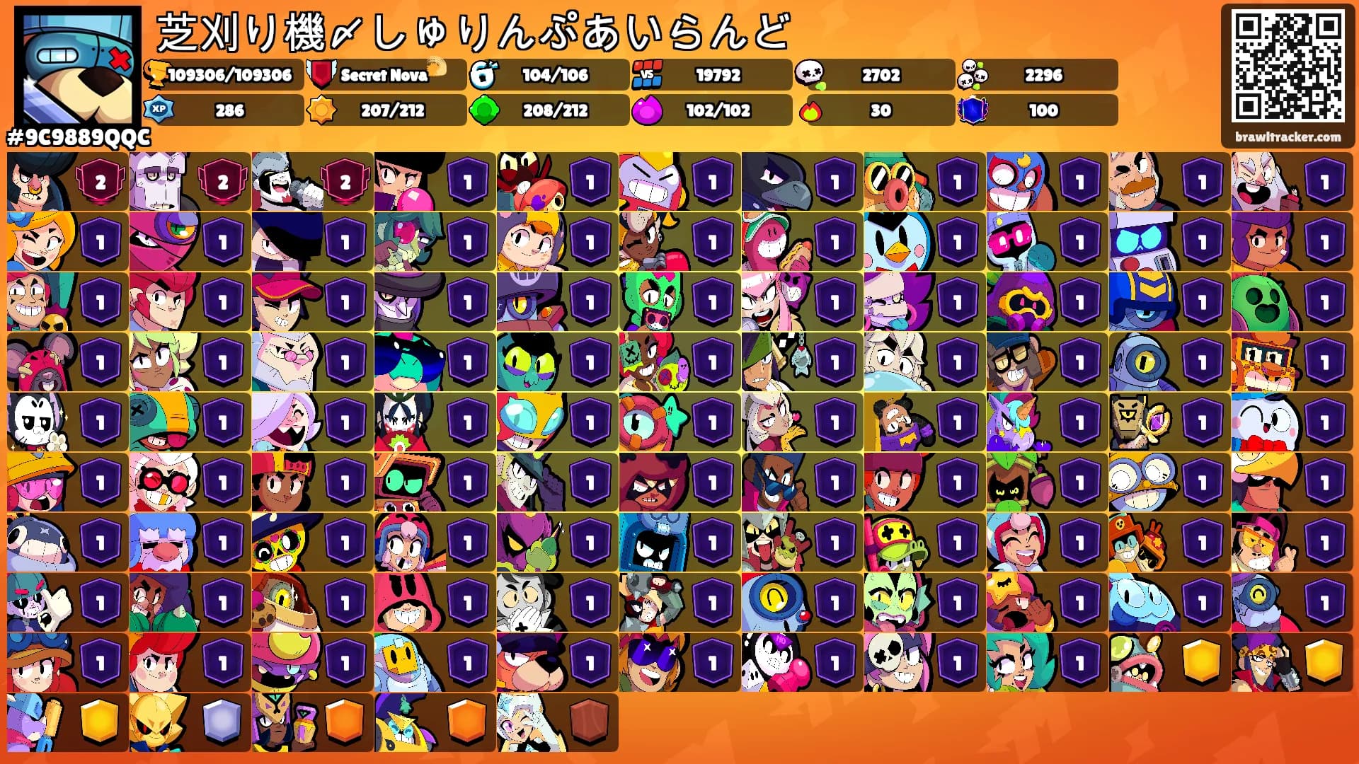 芝刈り機〆しゅりんぷあいらんど's Ranks