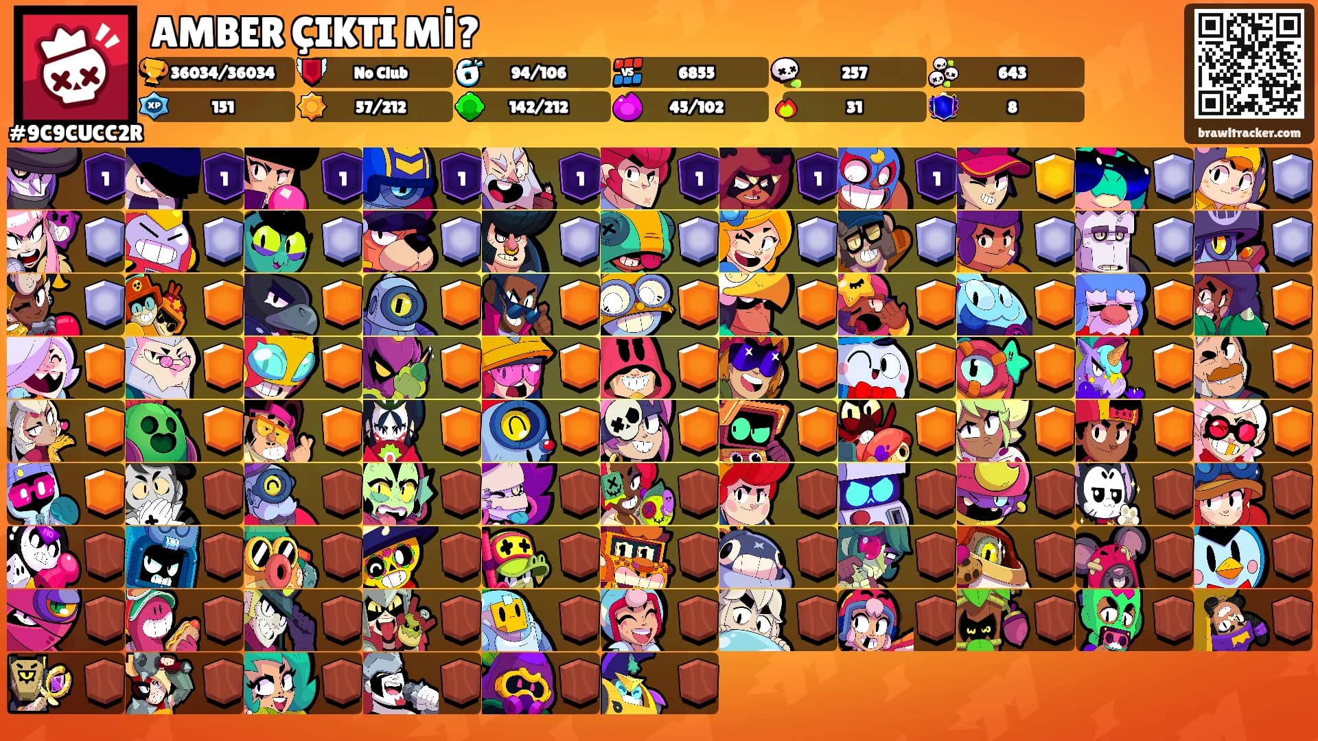AMBER ÇIKTI Mİ?'s Ranks
