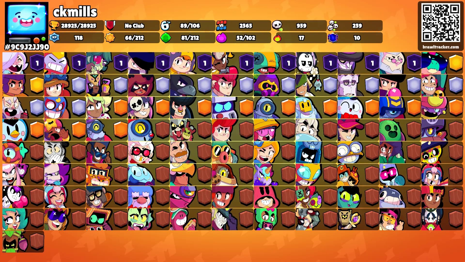 ckmills's Ranks