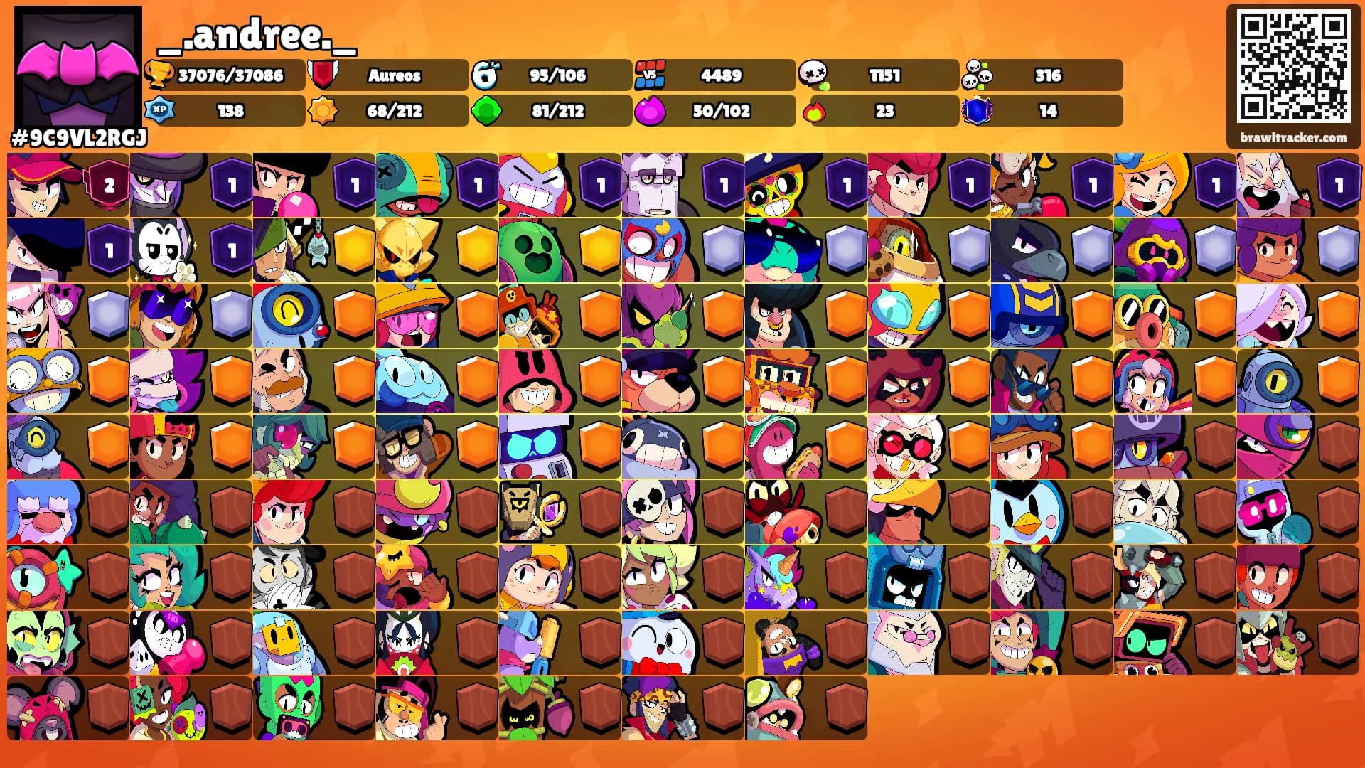_.andree._'s Ranks