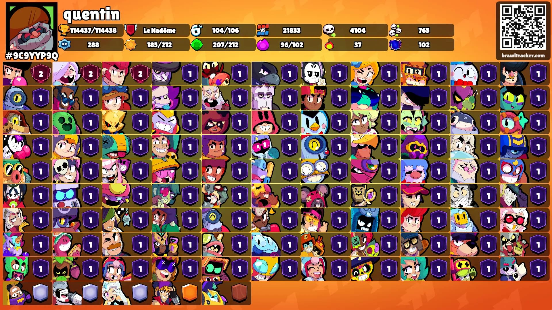 quentin's Ranks
