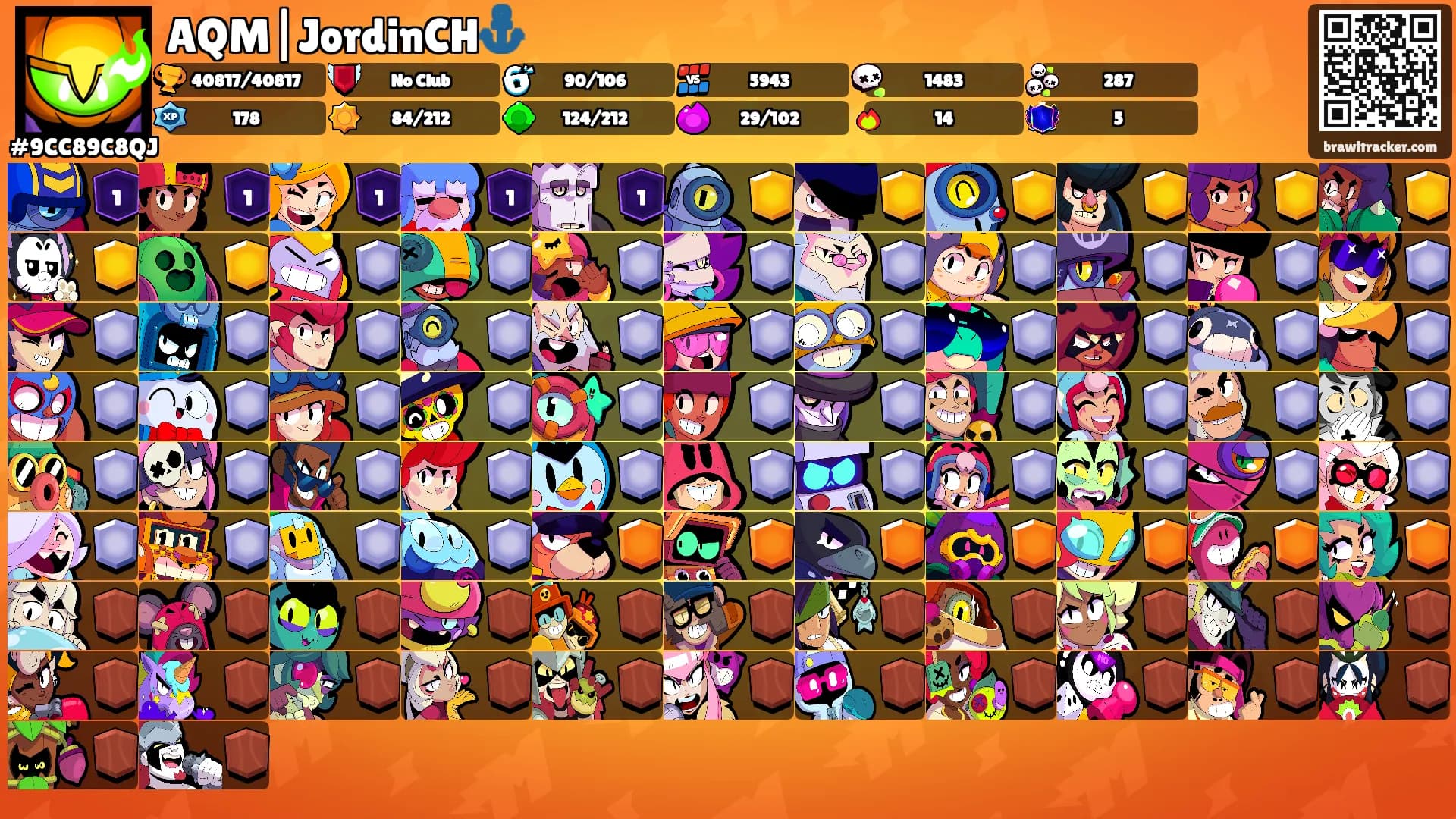 AQM|JordinCH⚓'s Ranks