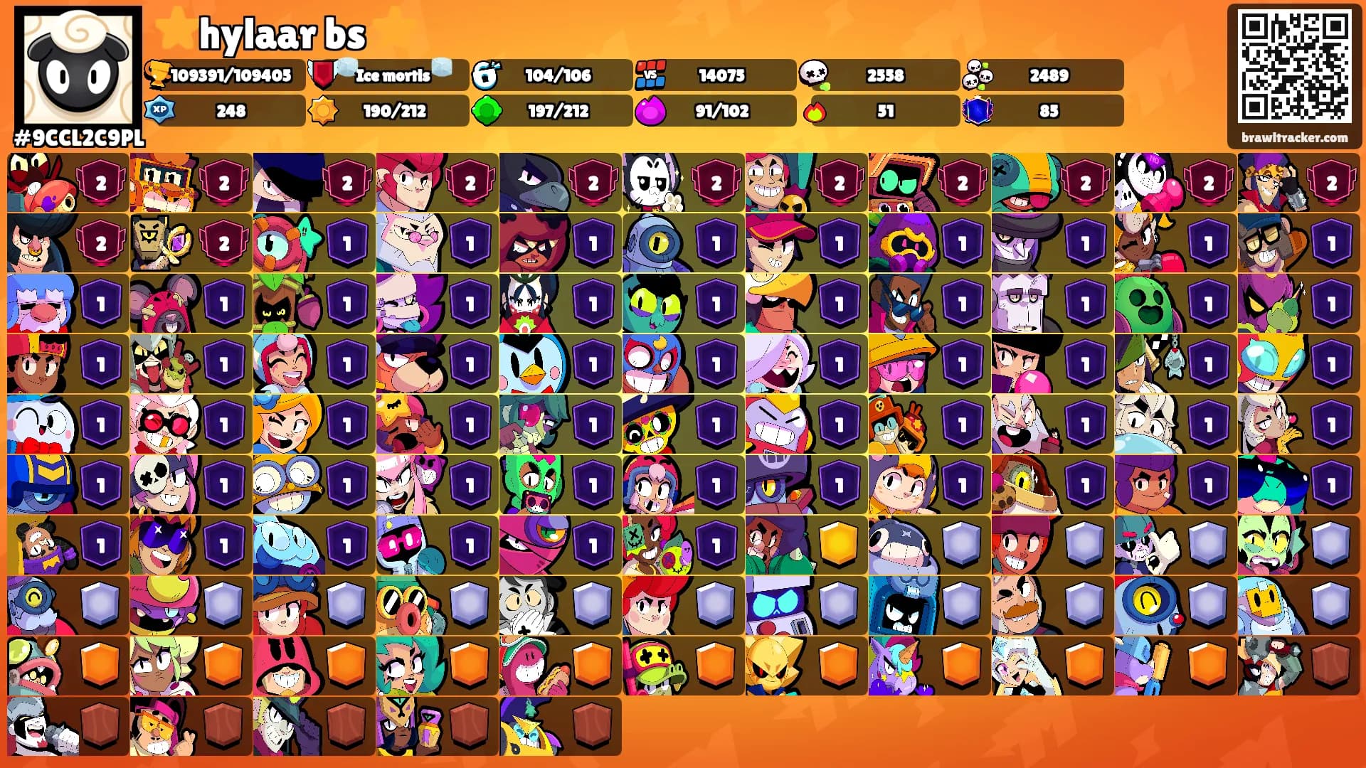 ⭐️hylaar bs ⭐️'s Ranks