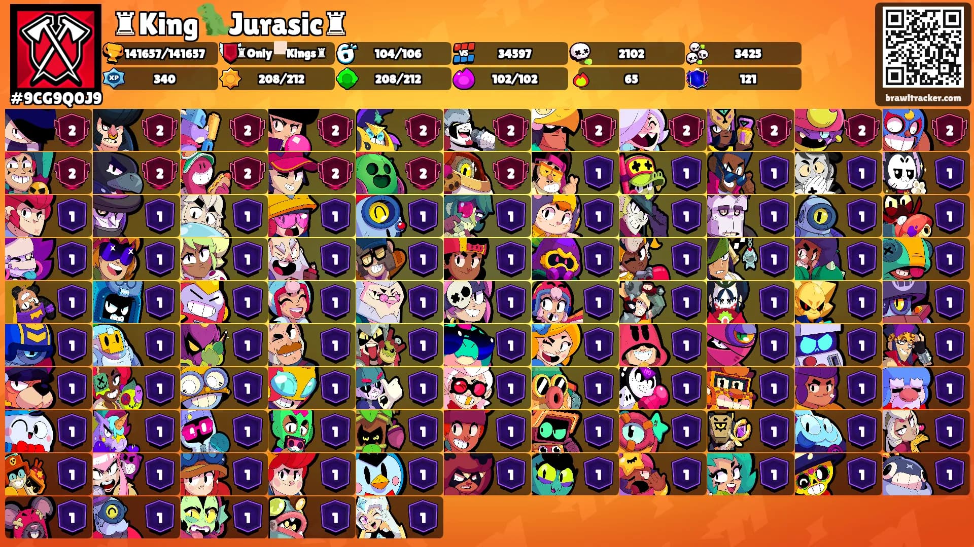 ♜King🦖Jurasic♜'s Ranks
