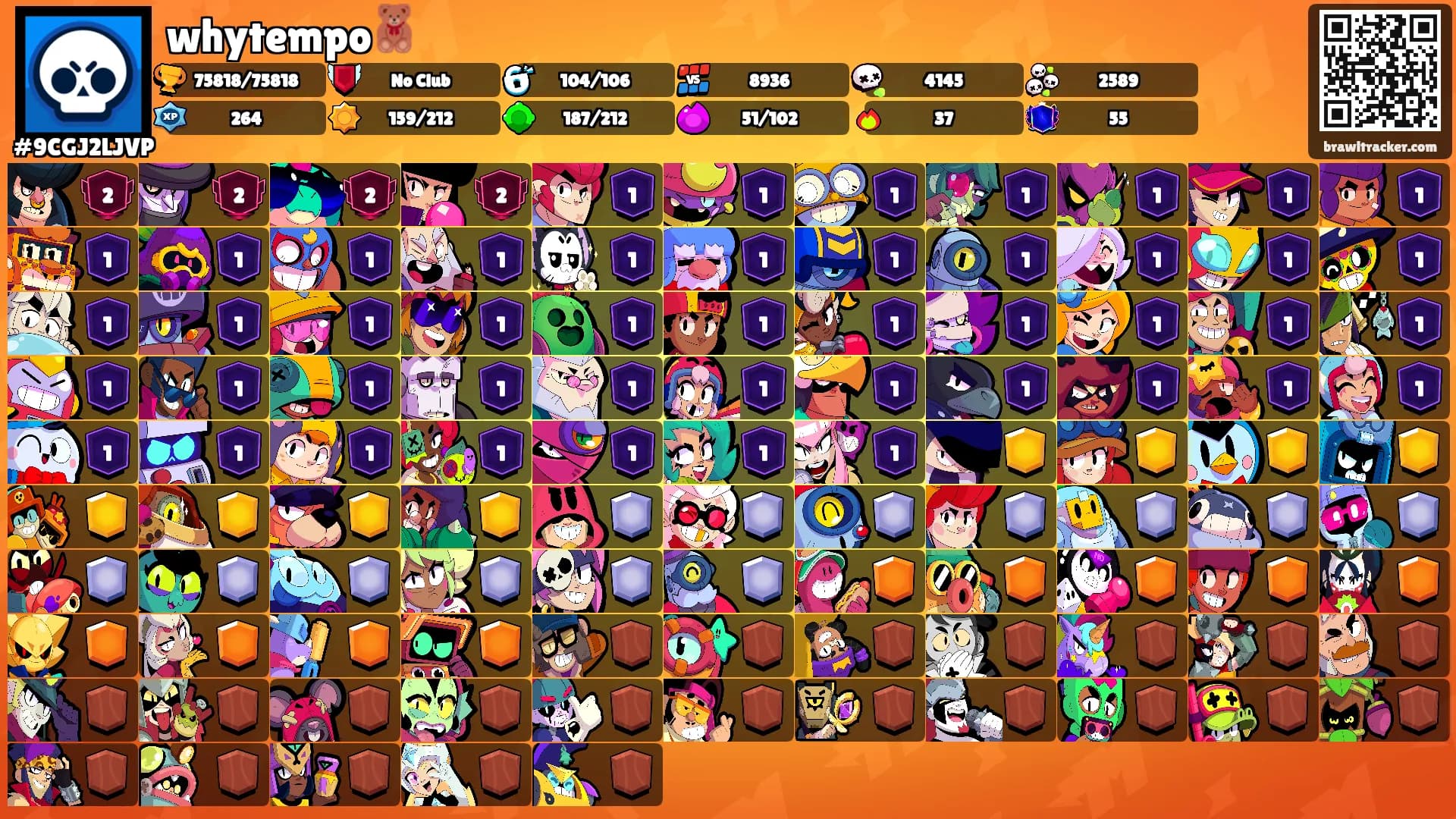 whytempo🧸's Ranks