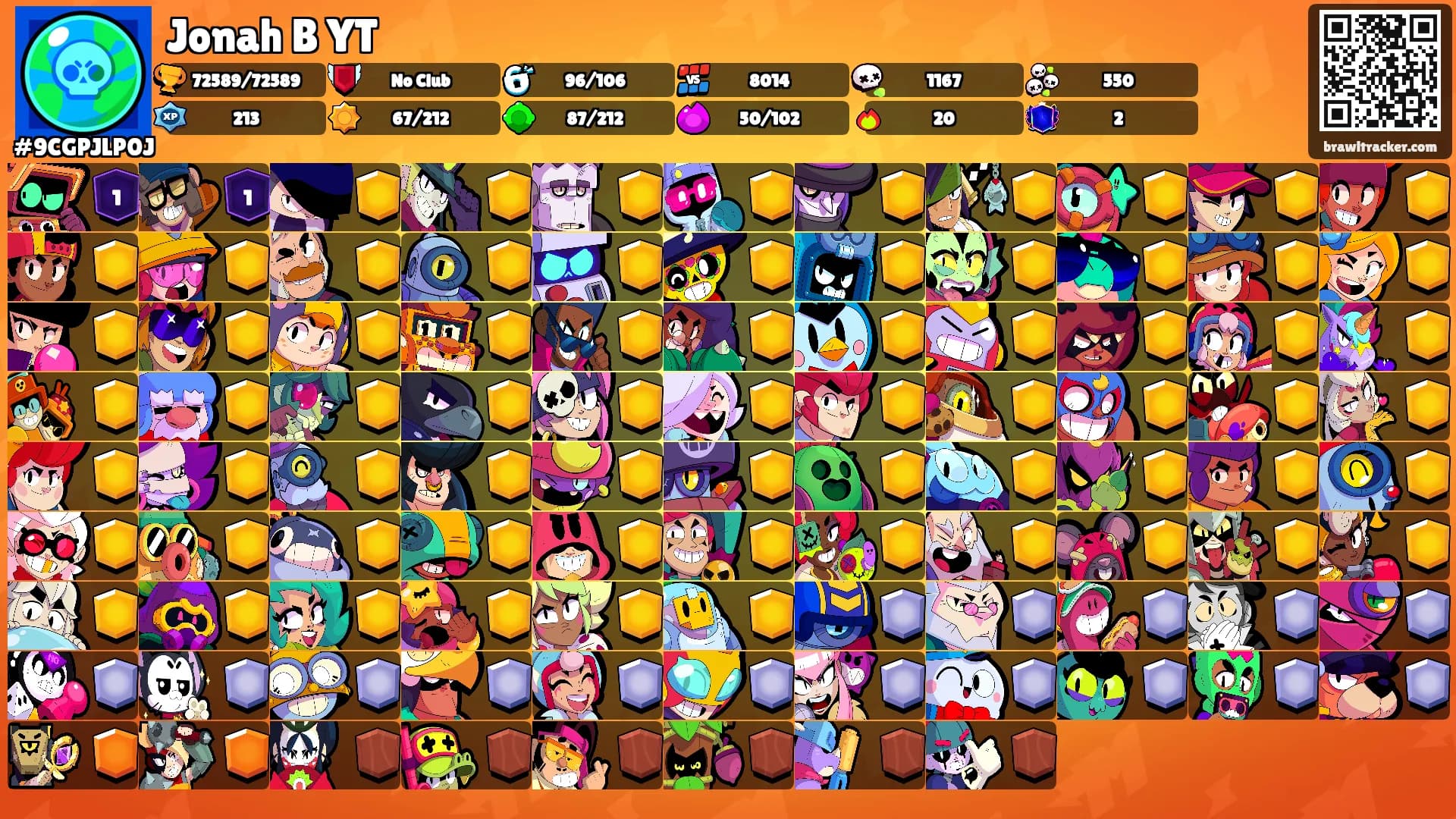 Jonah B YT's Ranks