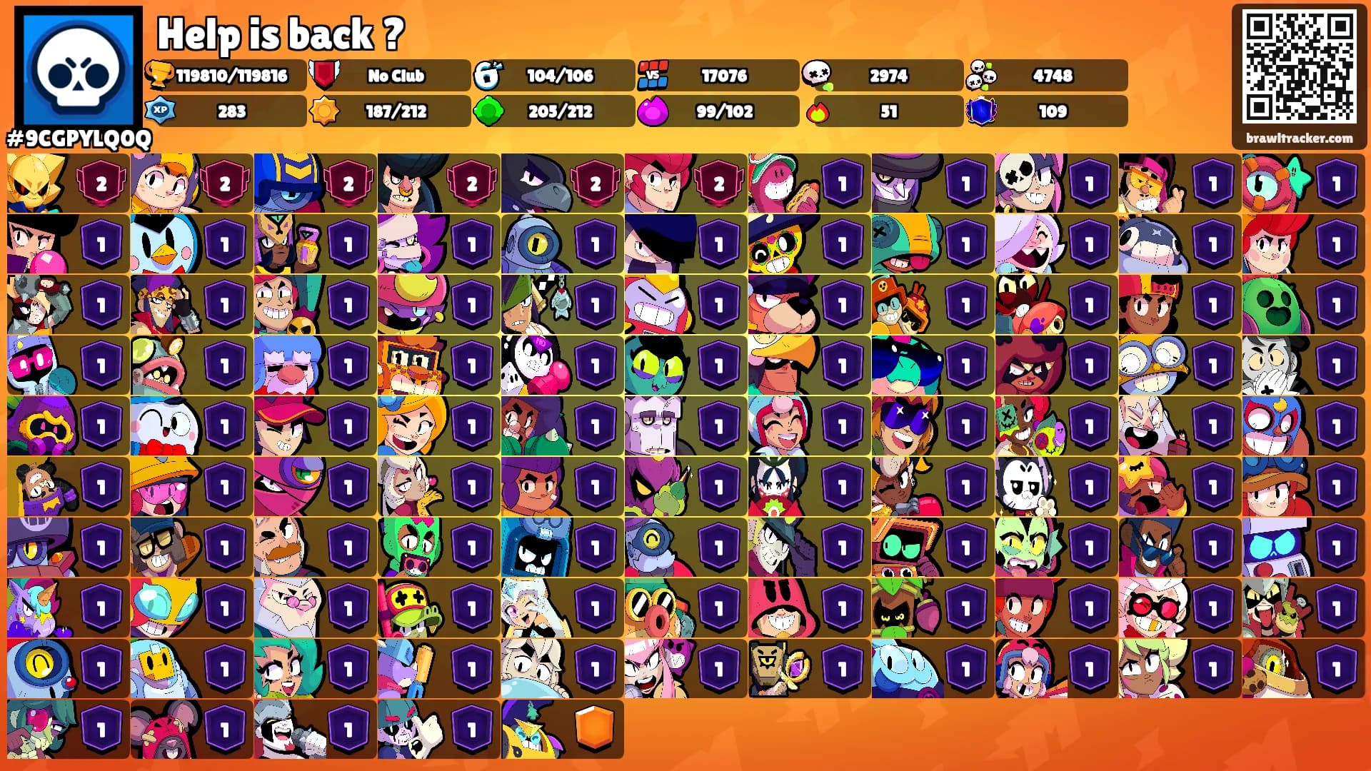 Help is back ?'s Ranks