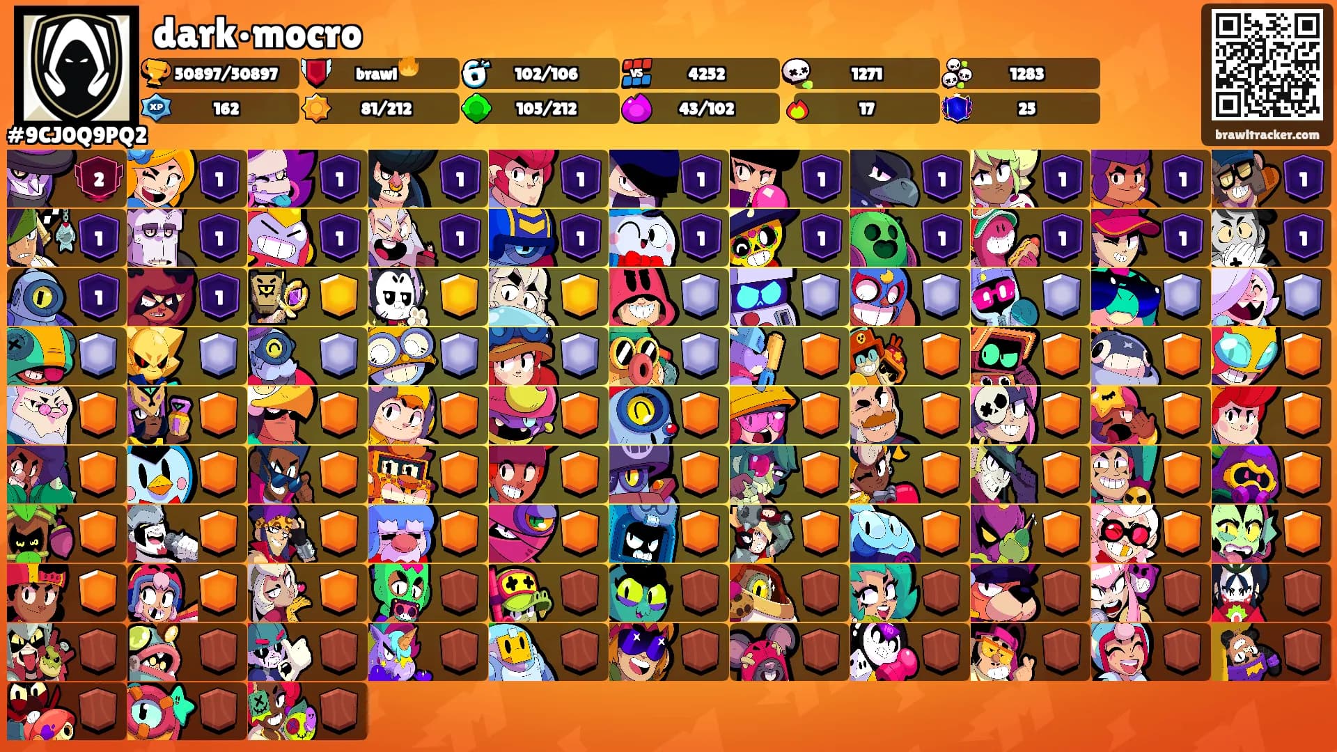 dark•mocro's Ranks