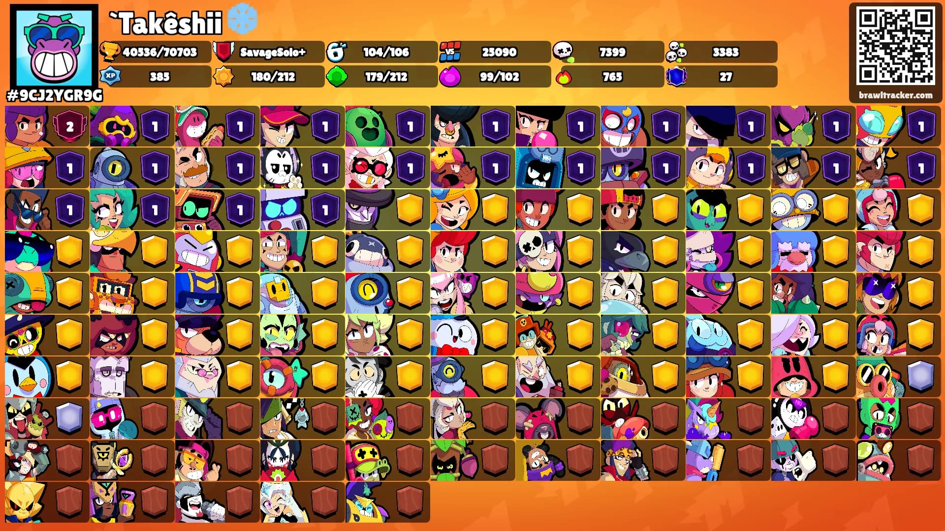 `Takêshii ❄️'s Ranks