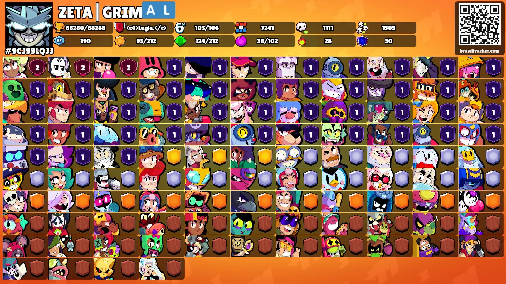 ZETA|GRIM🇦🇱's Ranks
