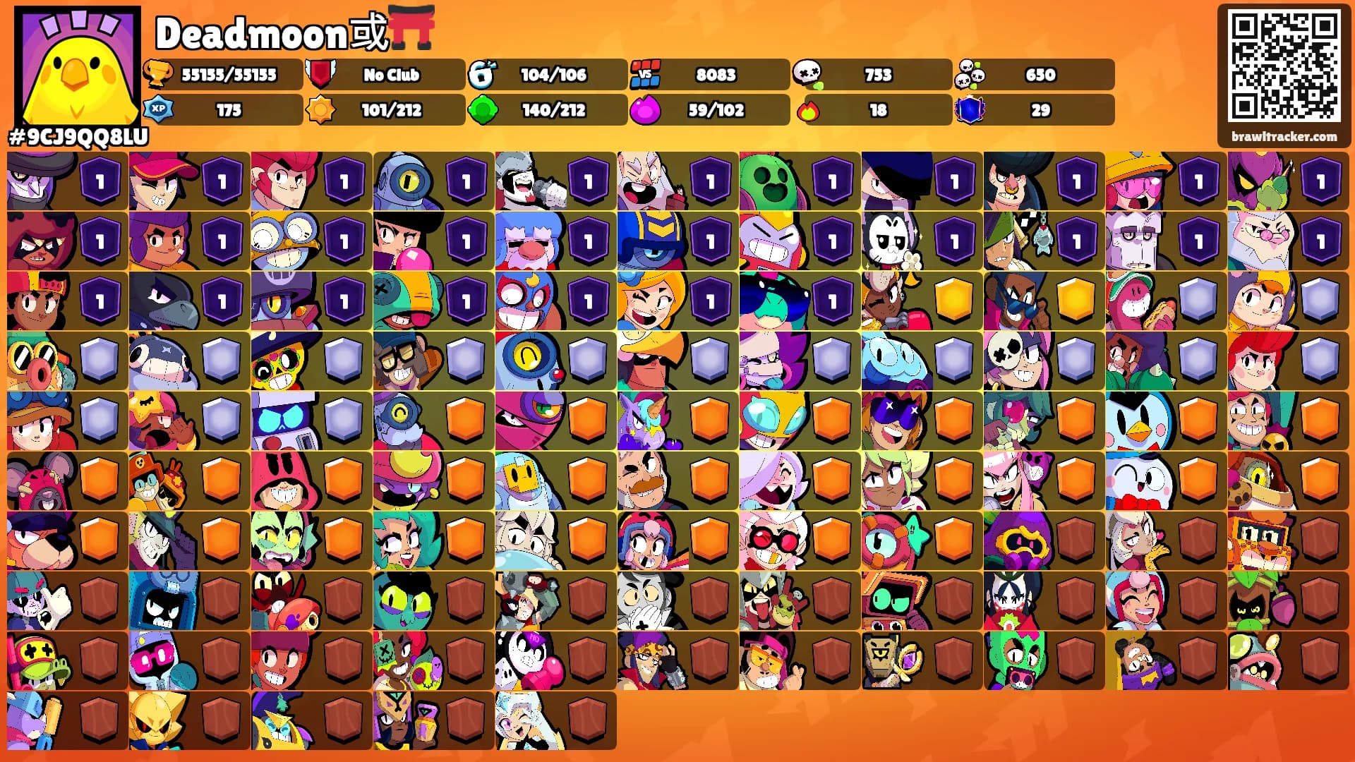 Deadmoon或⛩️'s Ranks