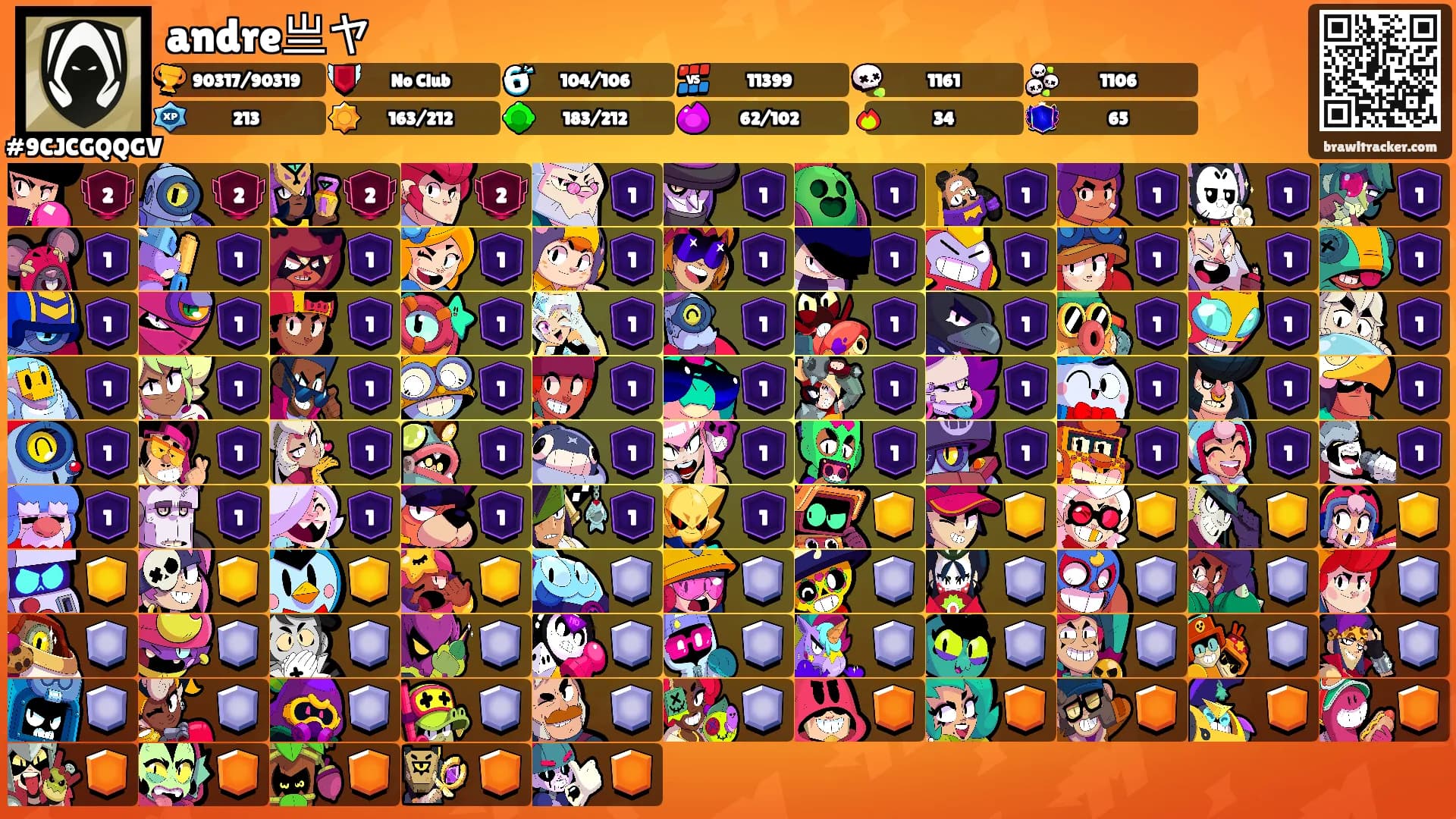 andre亗ヤ's Ranks