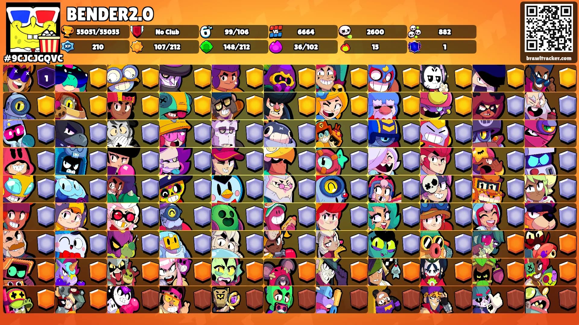 BENDER2.0's Ranks