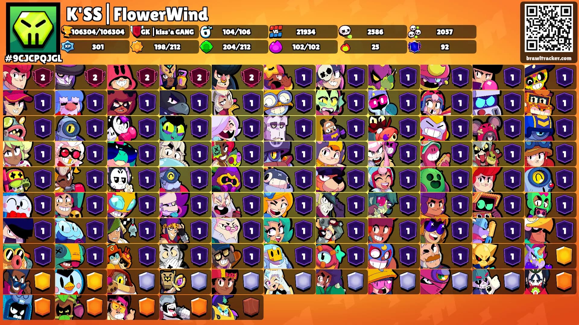 K'SS|FlowerWind's Ranks