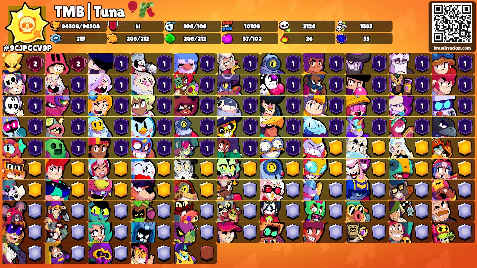 TMB|Tuna🎈🎋's Ranks