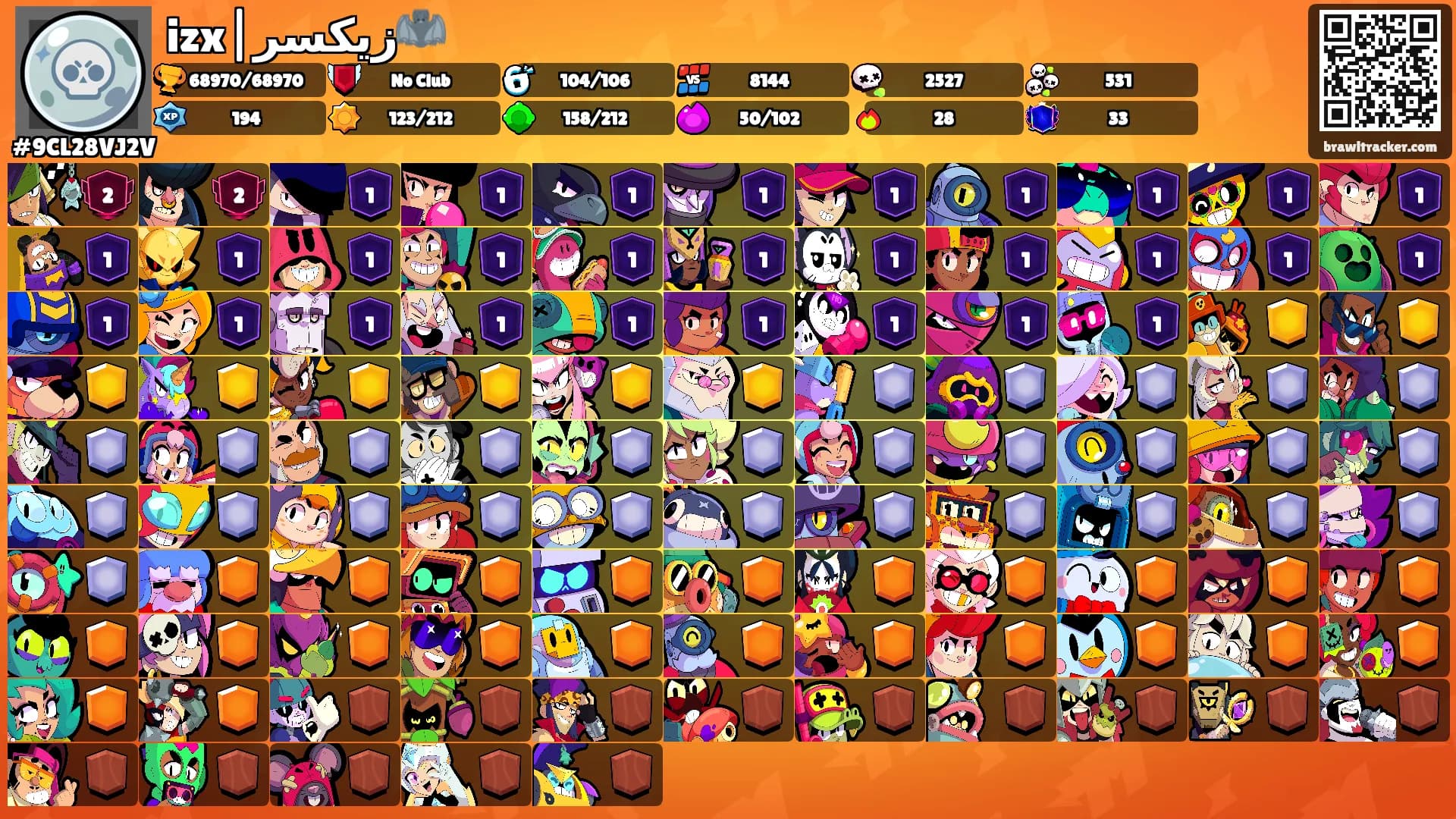izx|زيكسر🦇🕸's Ranks