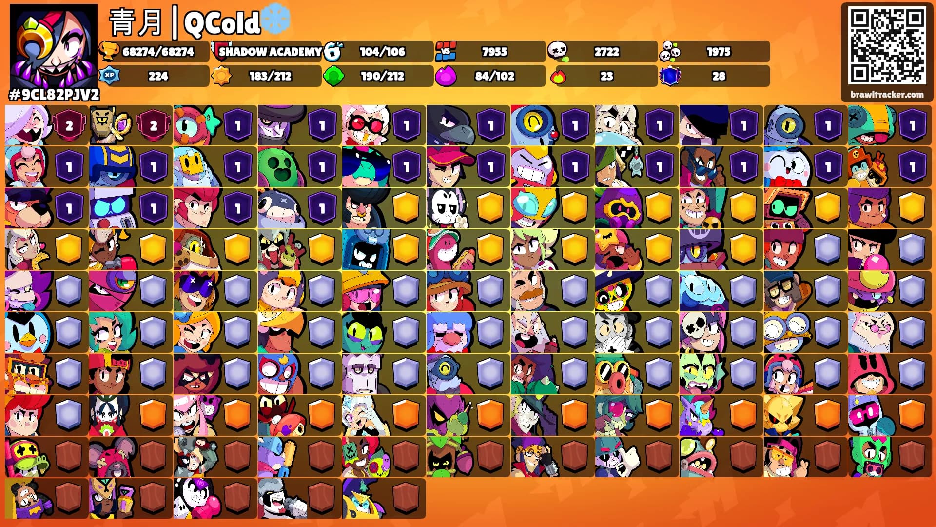 青月|QCold❄️'s Ranks