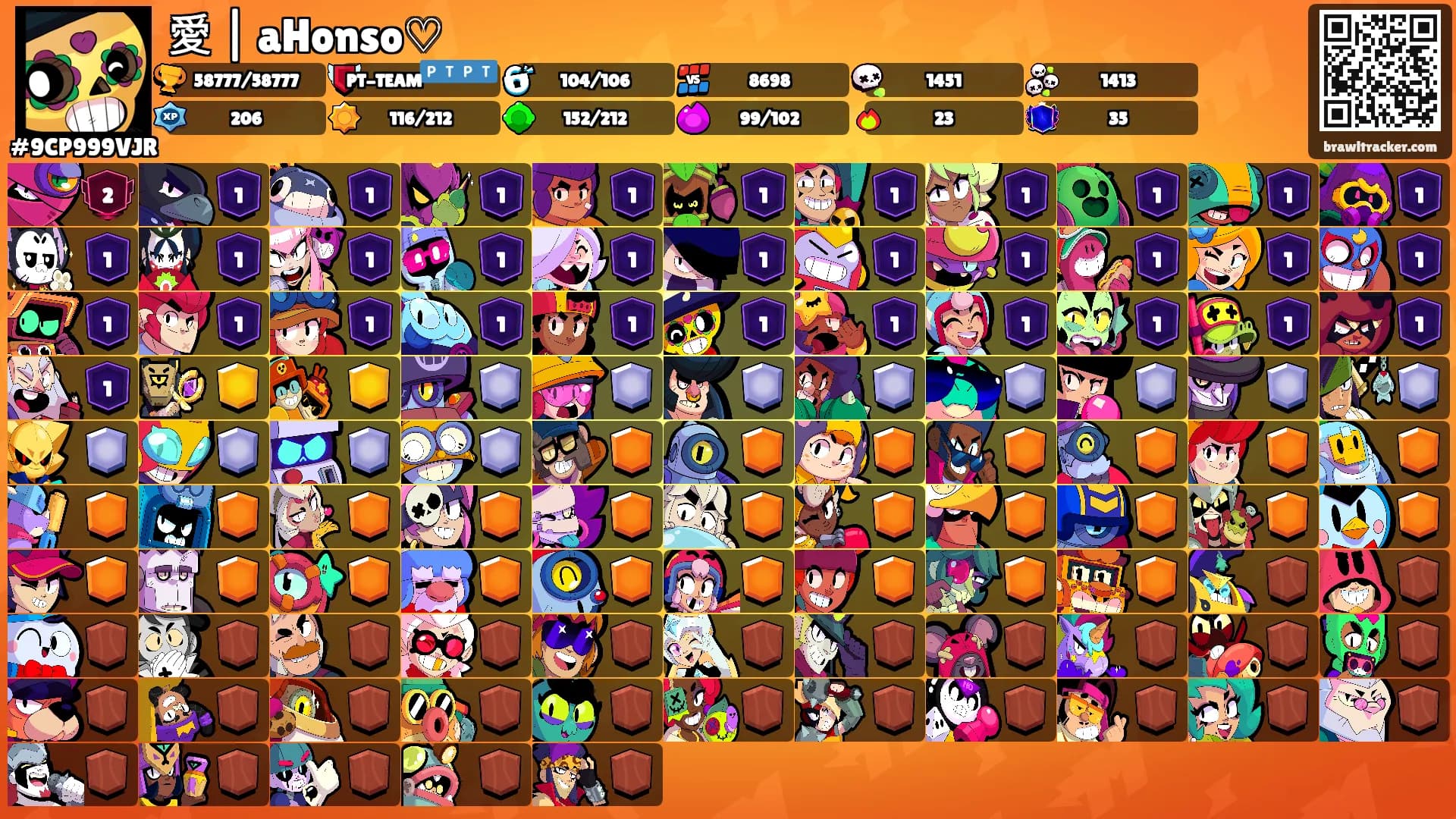 愛 | aHonso♡'s Ranks